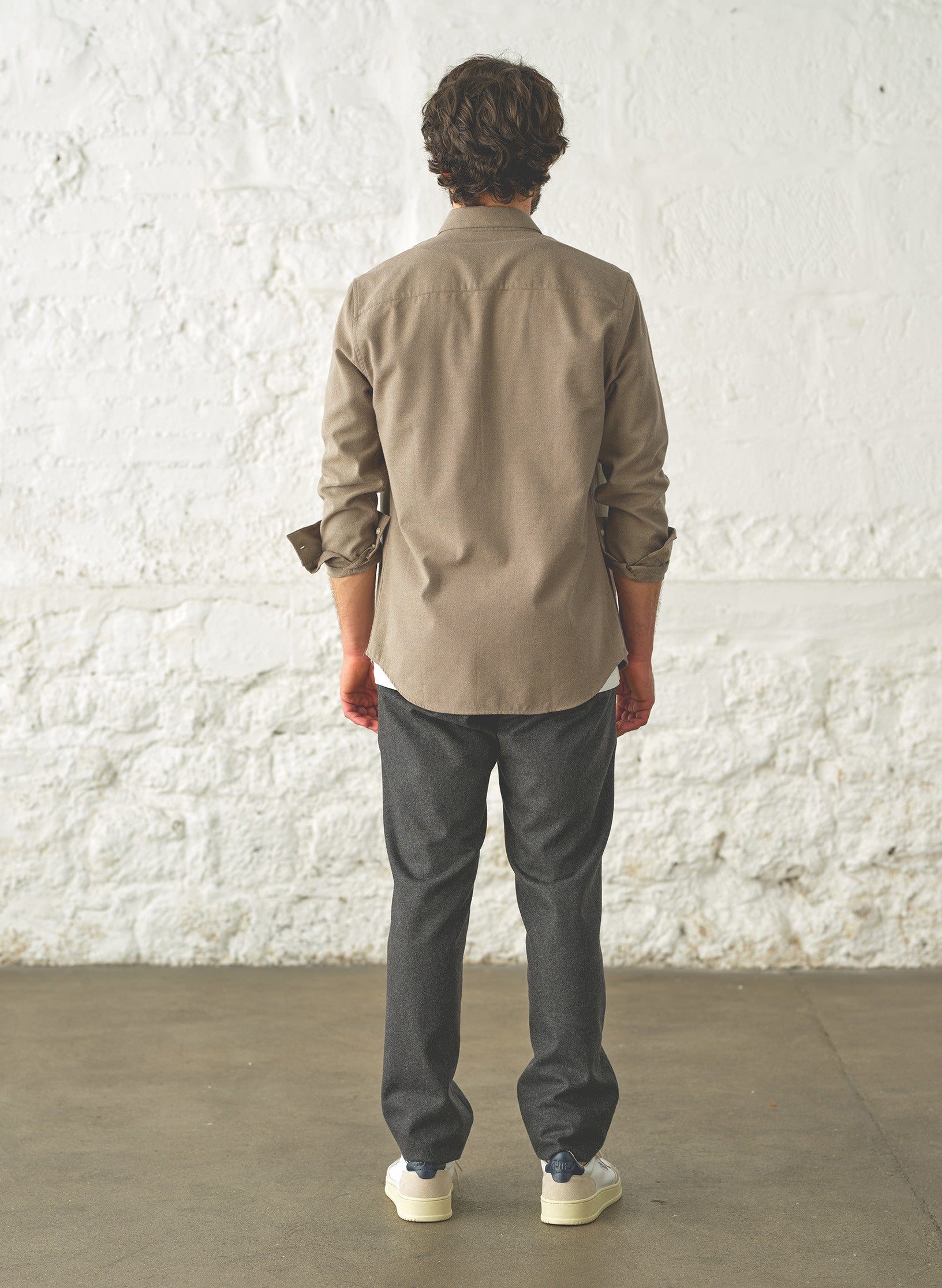 Chemise Flanelle Col Boutonné