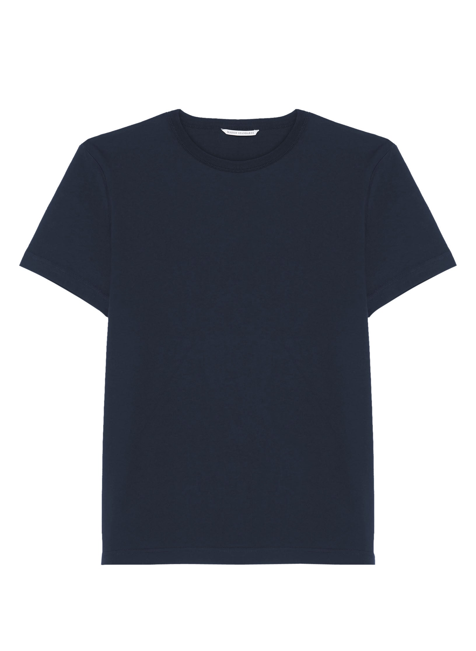 tee shirt coton organique bleu
