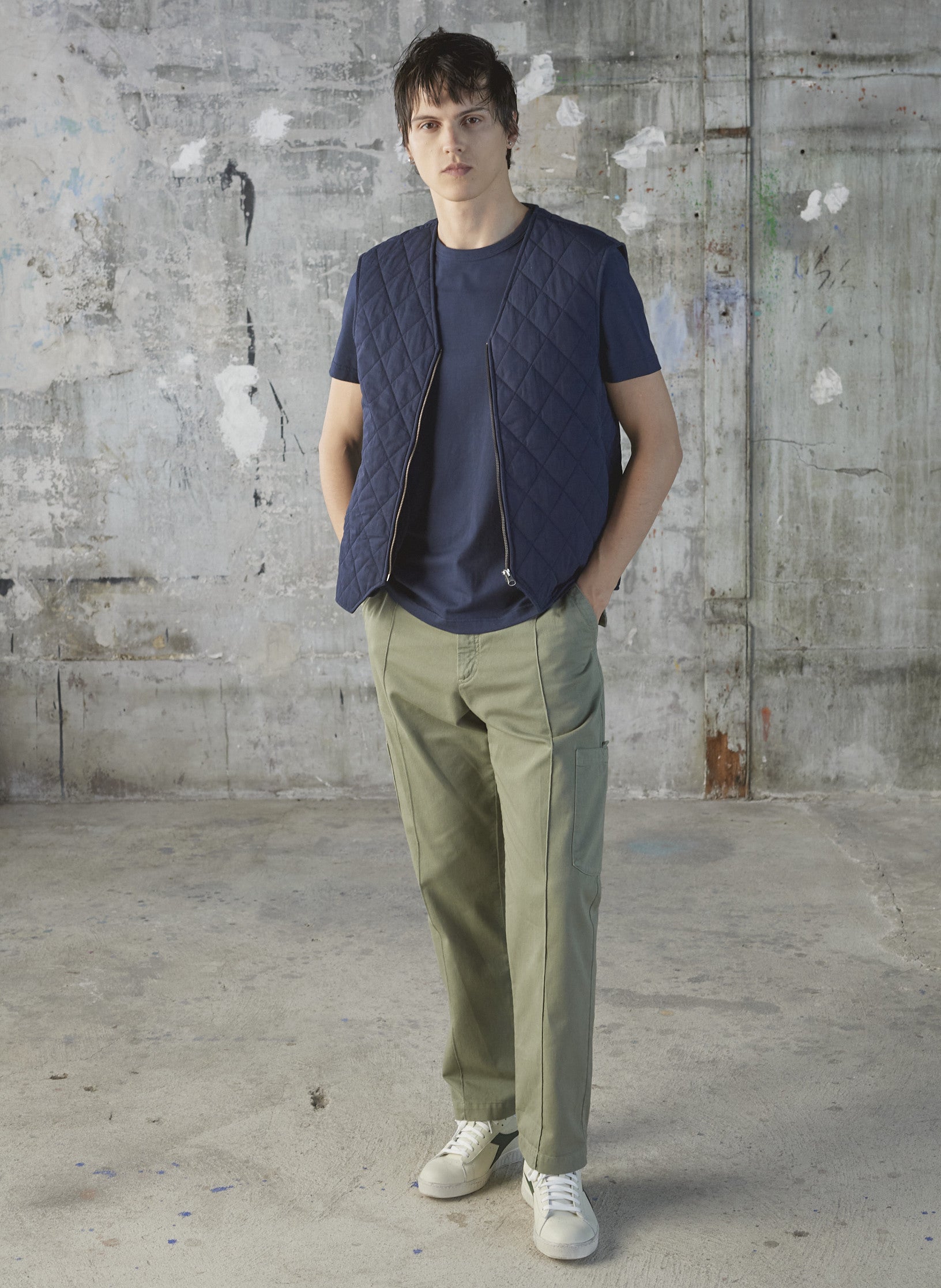 tee shirt coton organique bleu