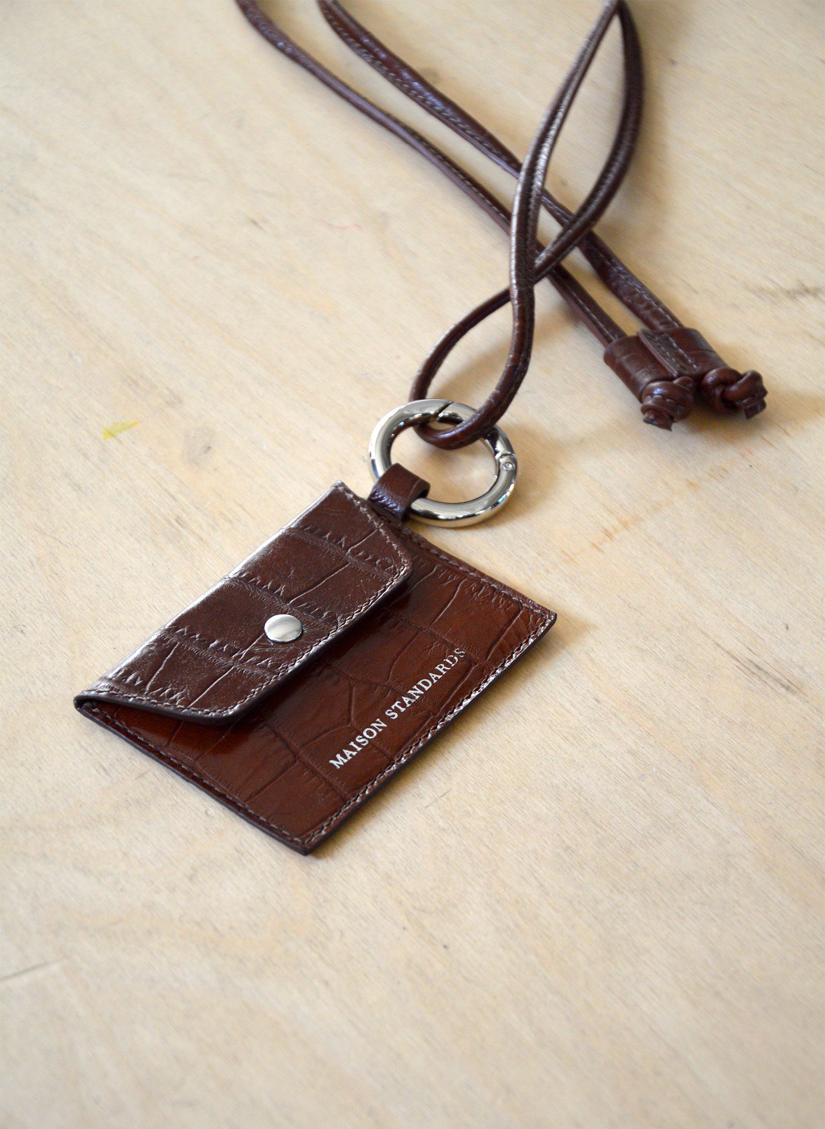 porte monnaie femme cuir marron