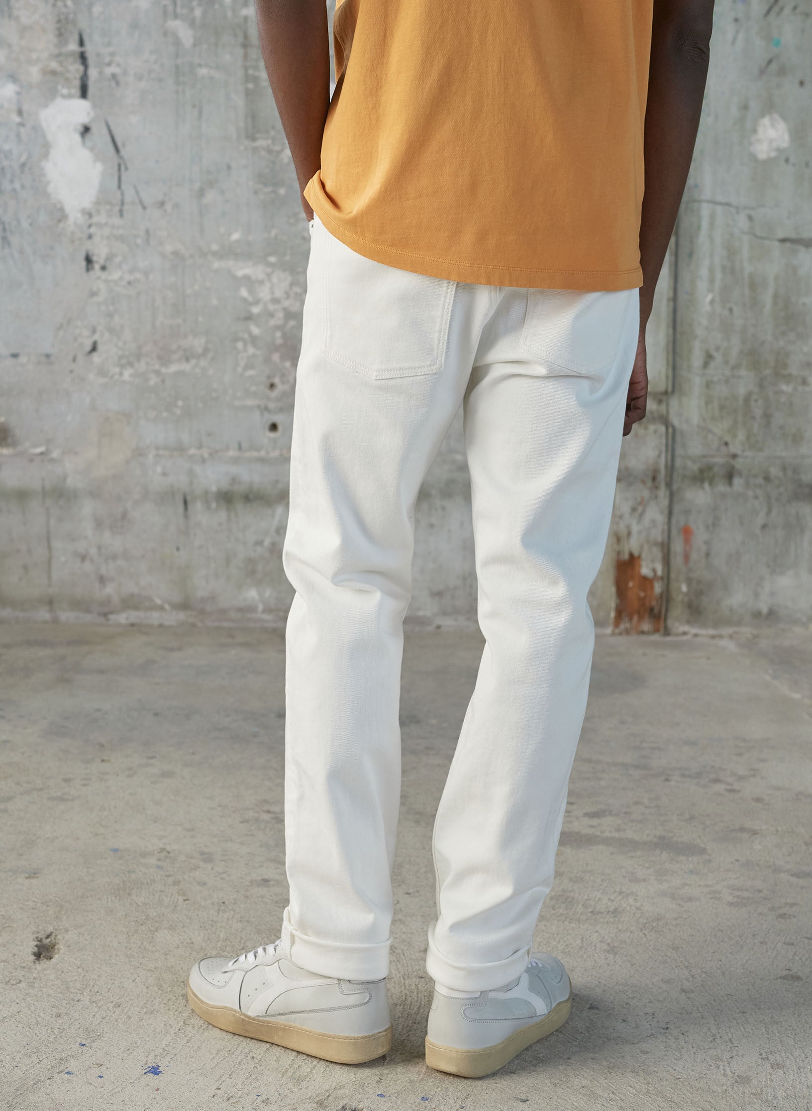 jean regular homme mick ecru