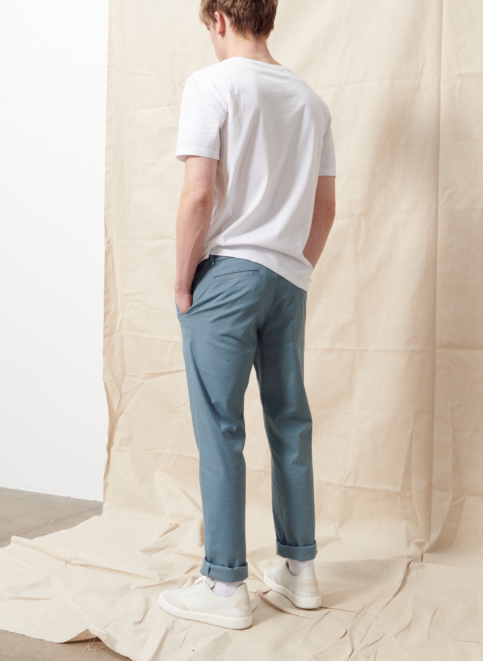 tee shirt coton organique homme blanc