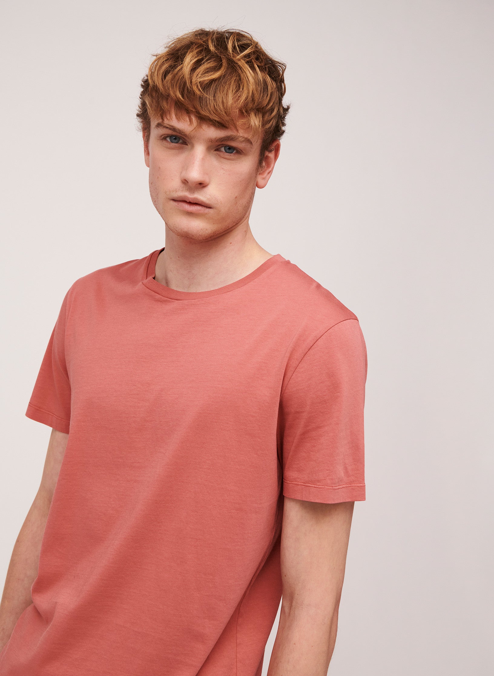 tee shirt coton organique rouge portugal homme manche courte