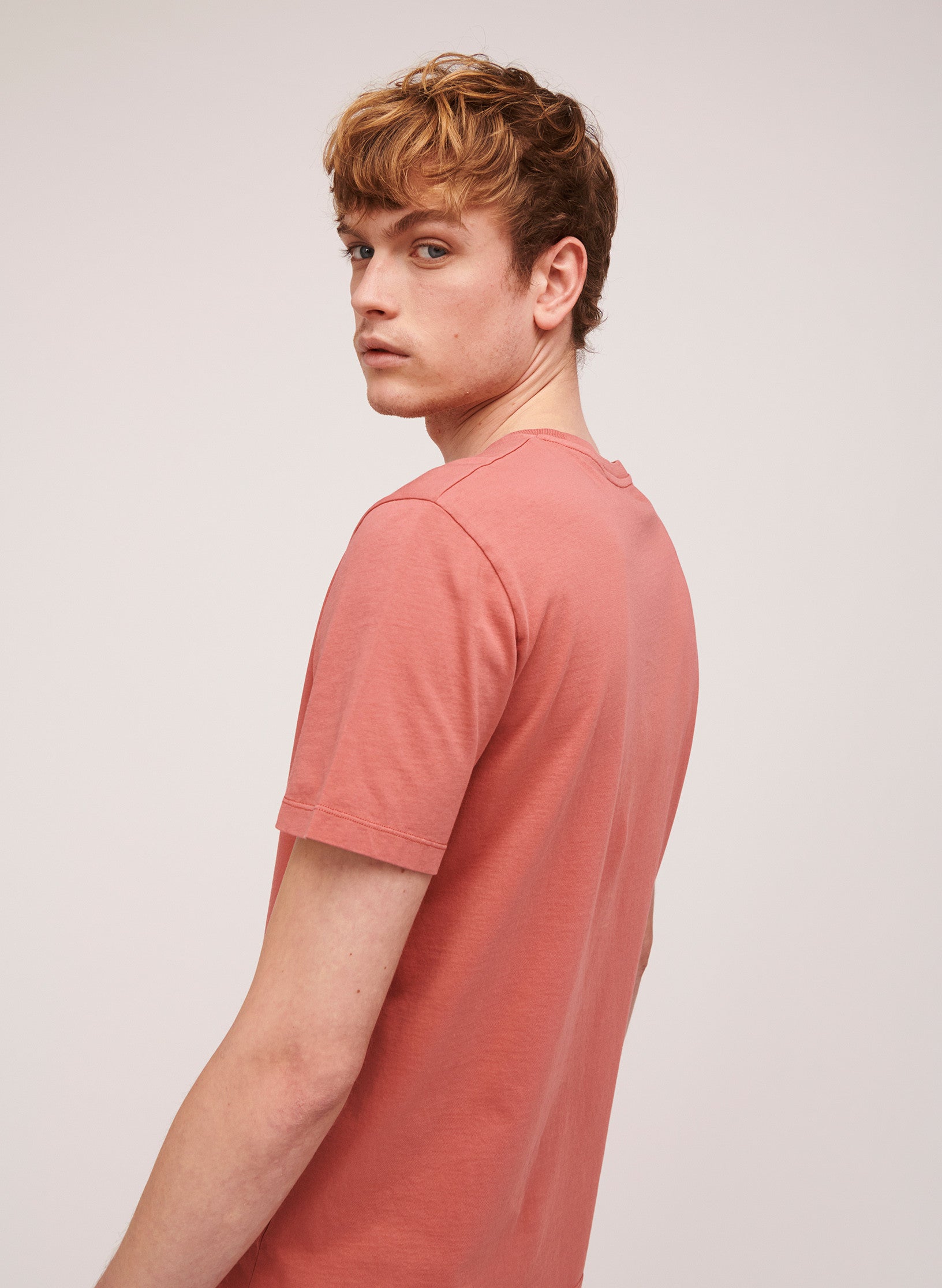 tee shirt coton organique rouge portugal homme manche courte