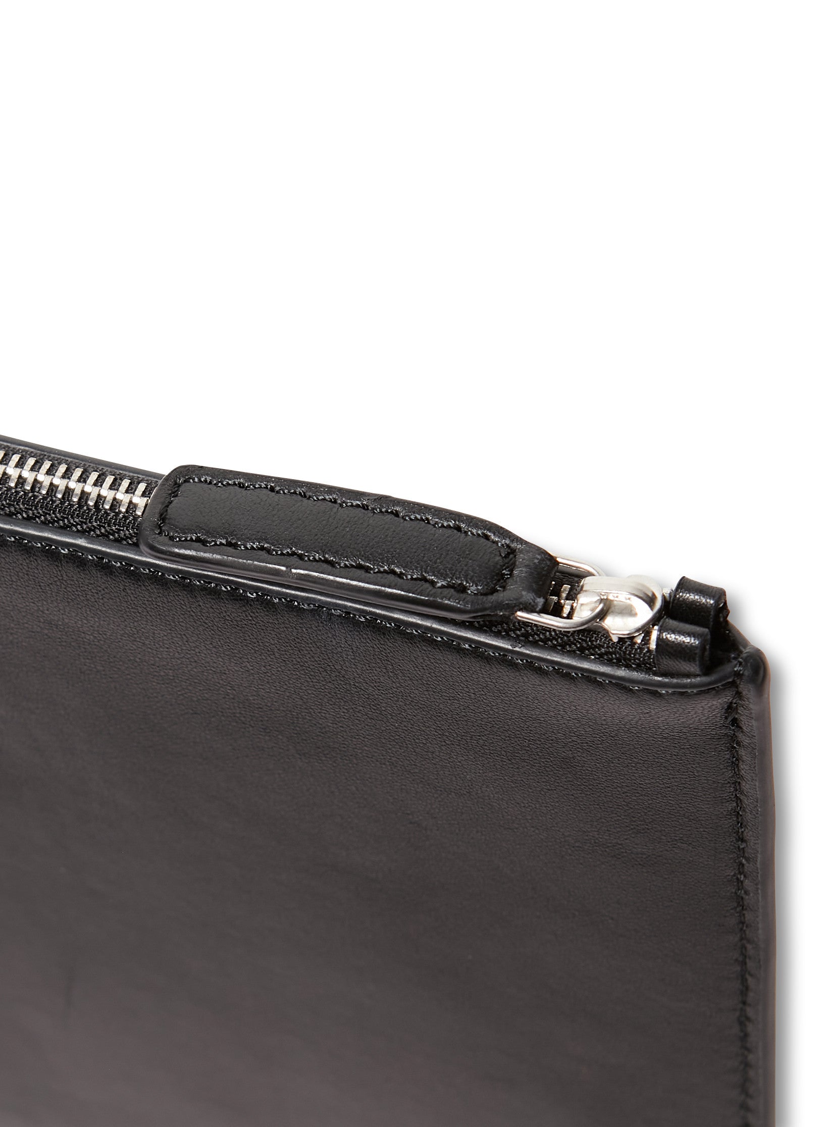 pochette cuir noir homme femme idee cadeaux