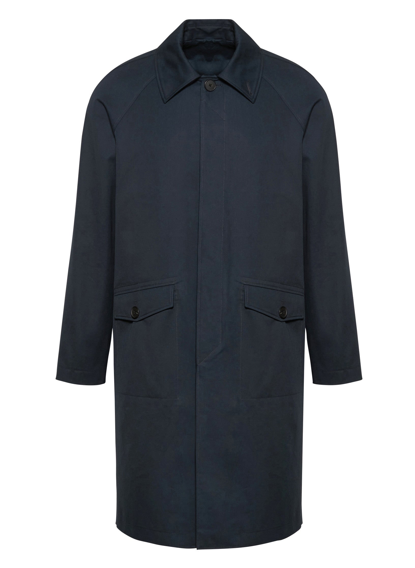 trench impermeable homme bleu