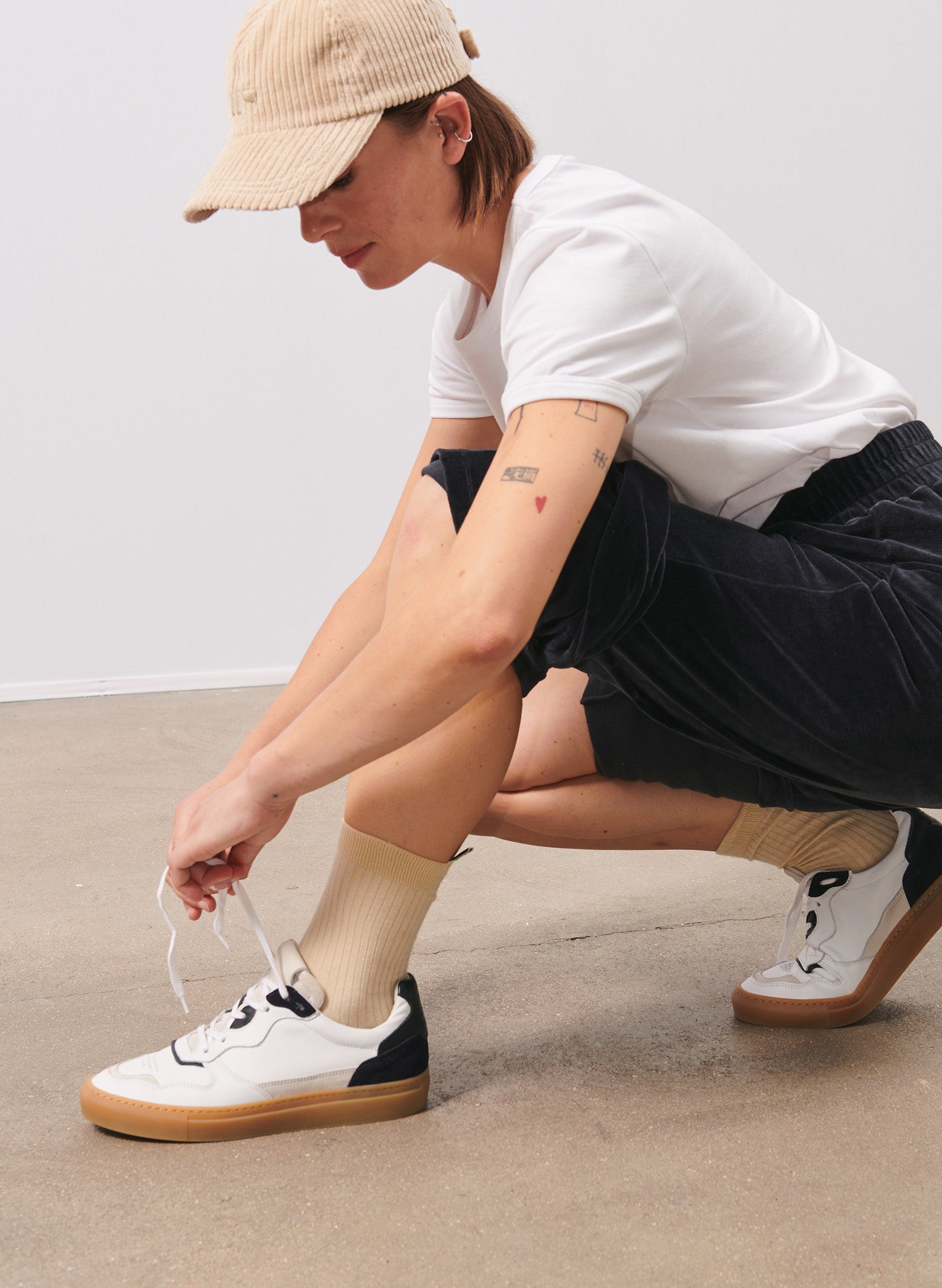 sneaker belu femme maison standards et piola