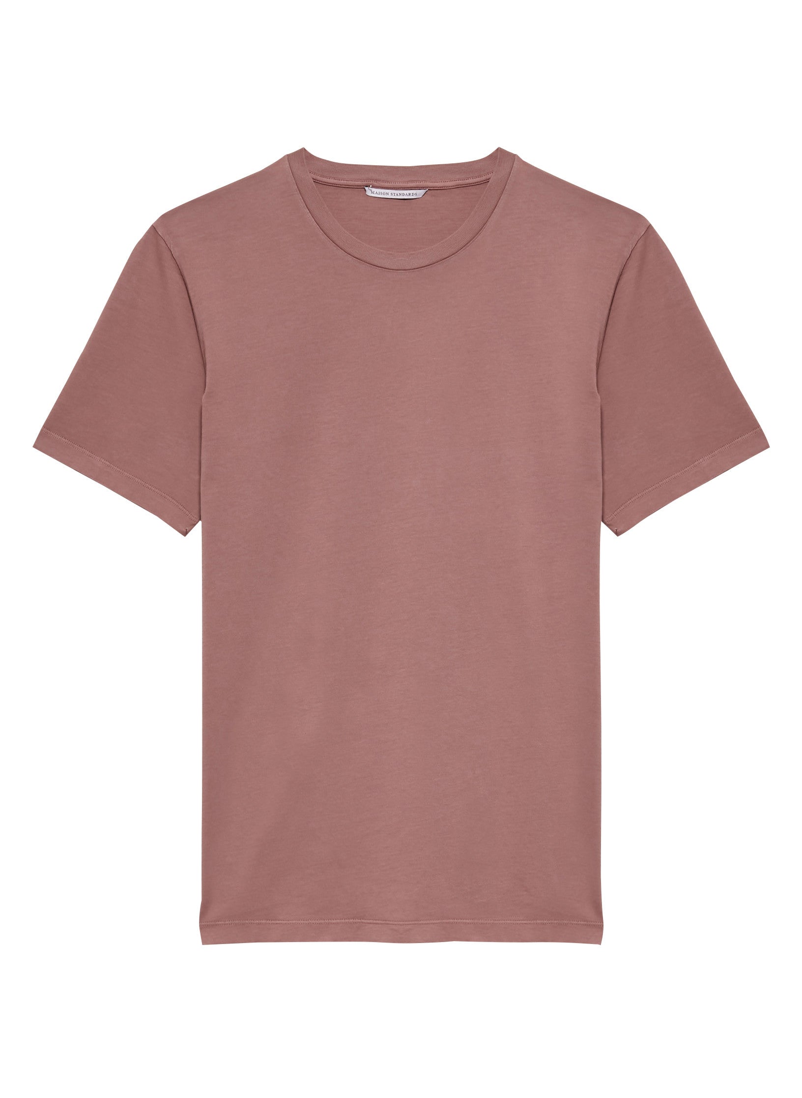 tee shirt coton organique rose homme