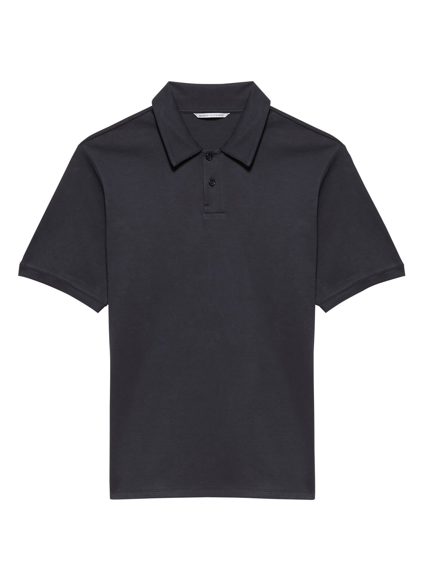 polo manche courte coton bleu homme