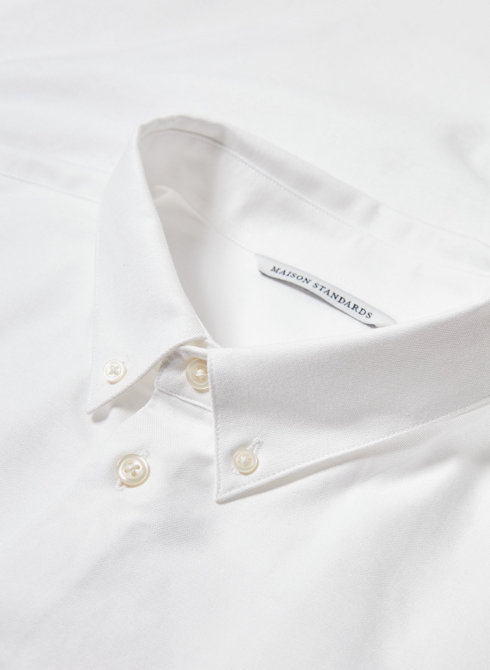 chemise oxford ajustee blanche homme easycare