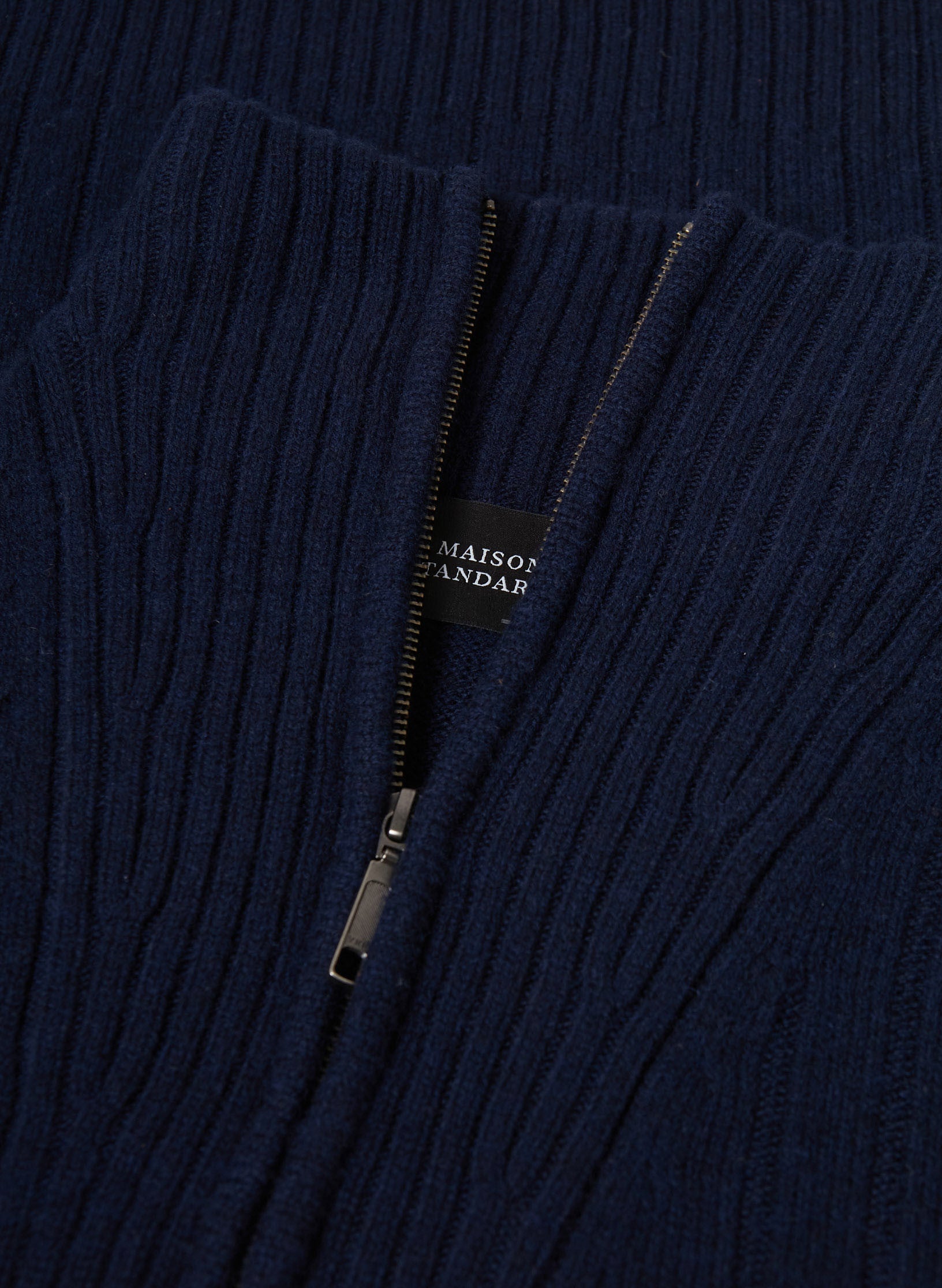 pull camionneur 100 laine navy homme