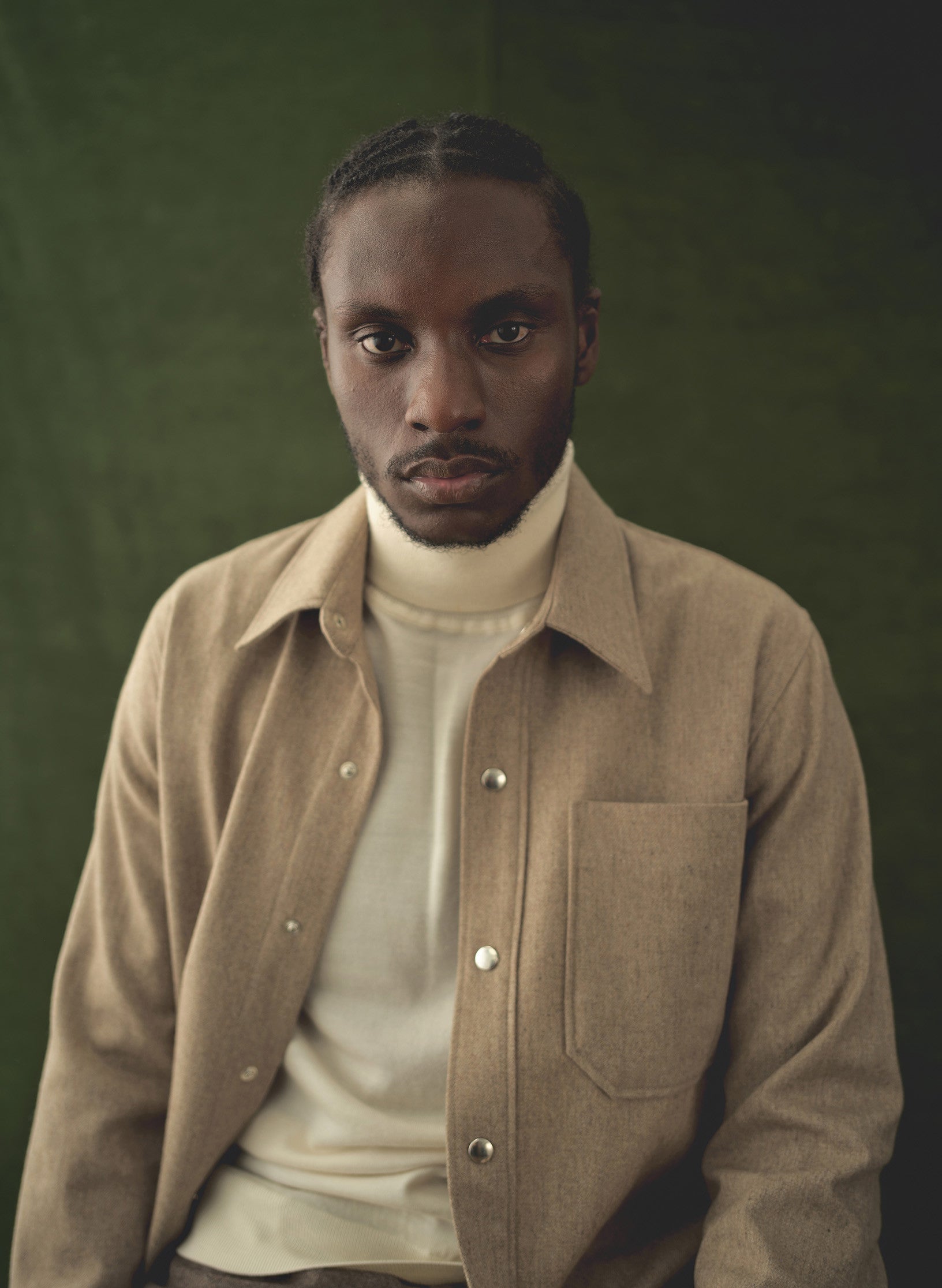 surchemise flanelle beige homme