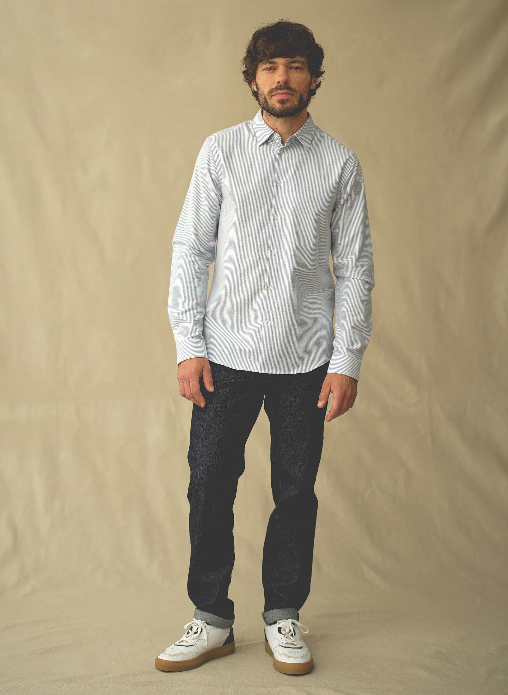 chino jean denim brut homme