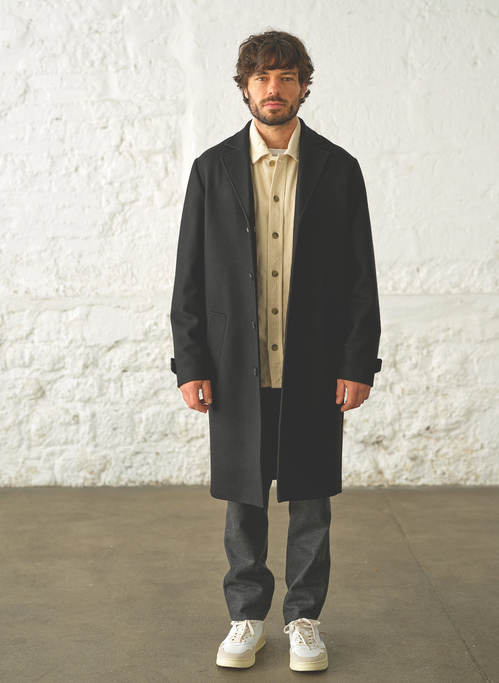 manteau pardessus laine