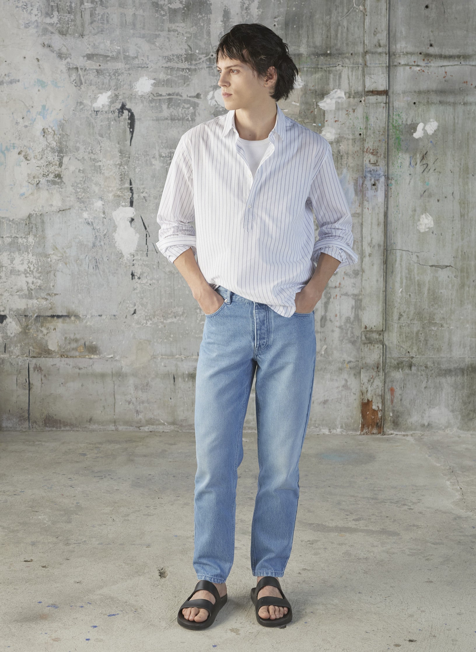 chemise peintre rayee 1