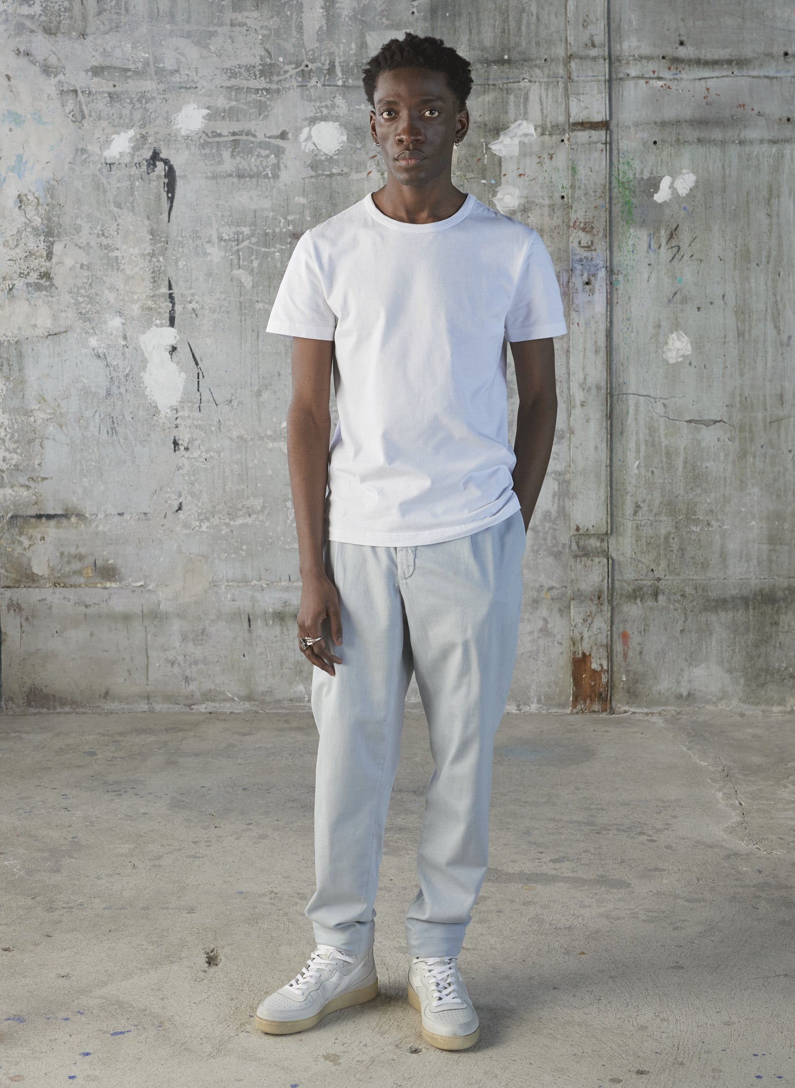 pantalon loose coton lyocell 1