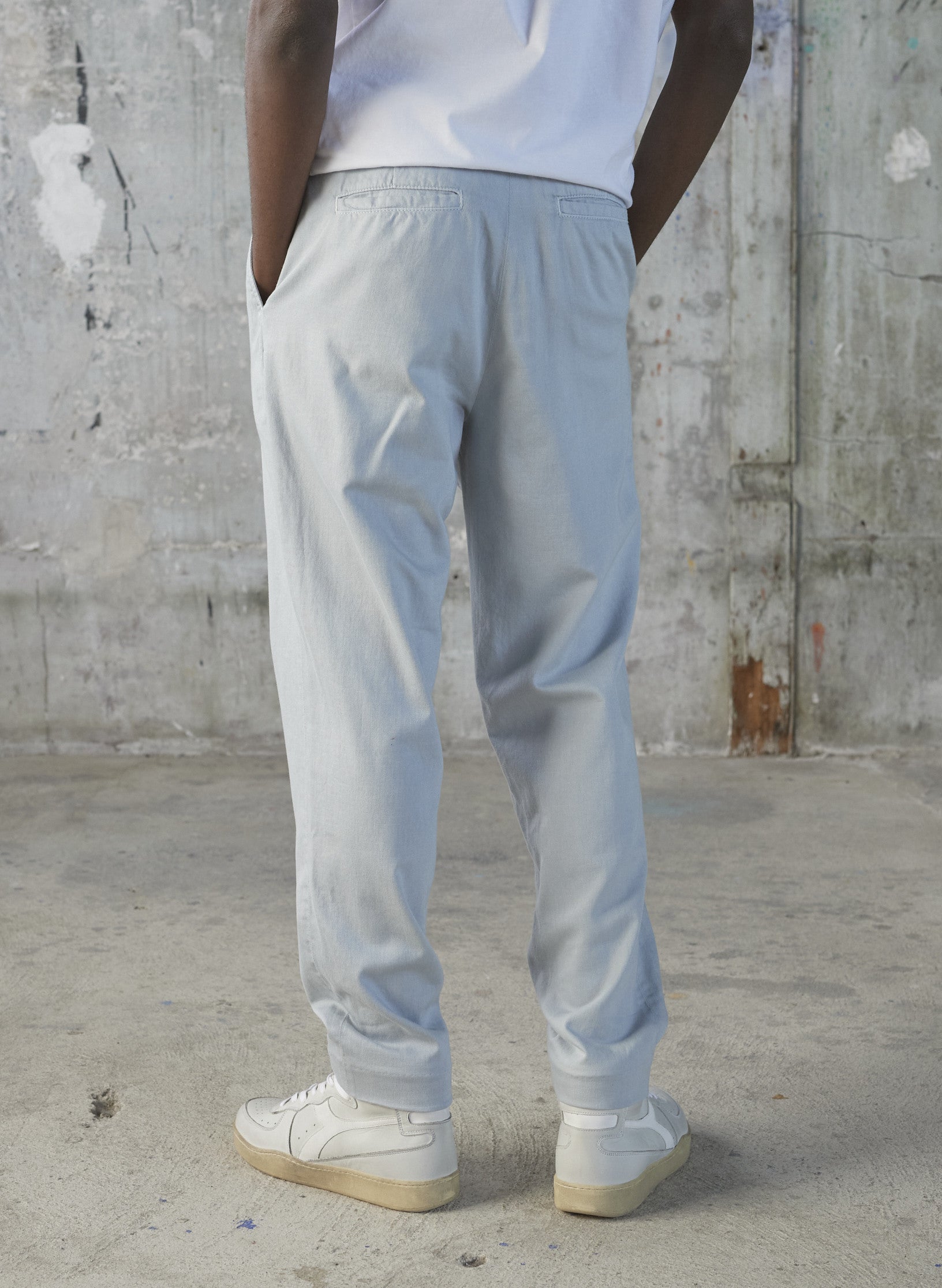 pantalon loose coton lyocell 1