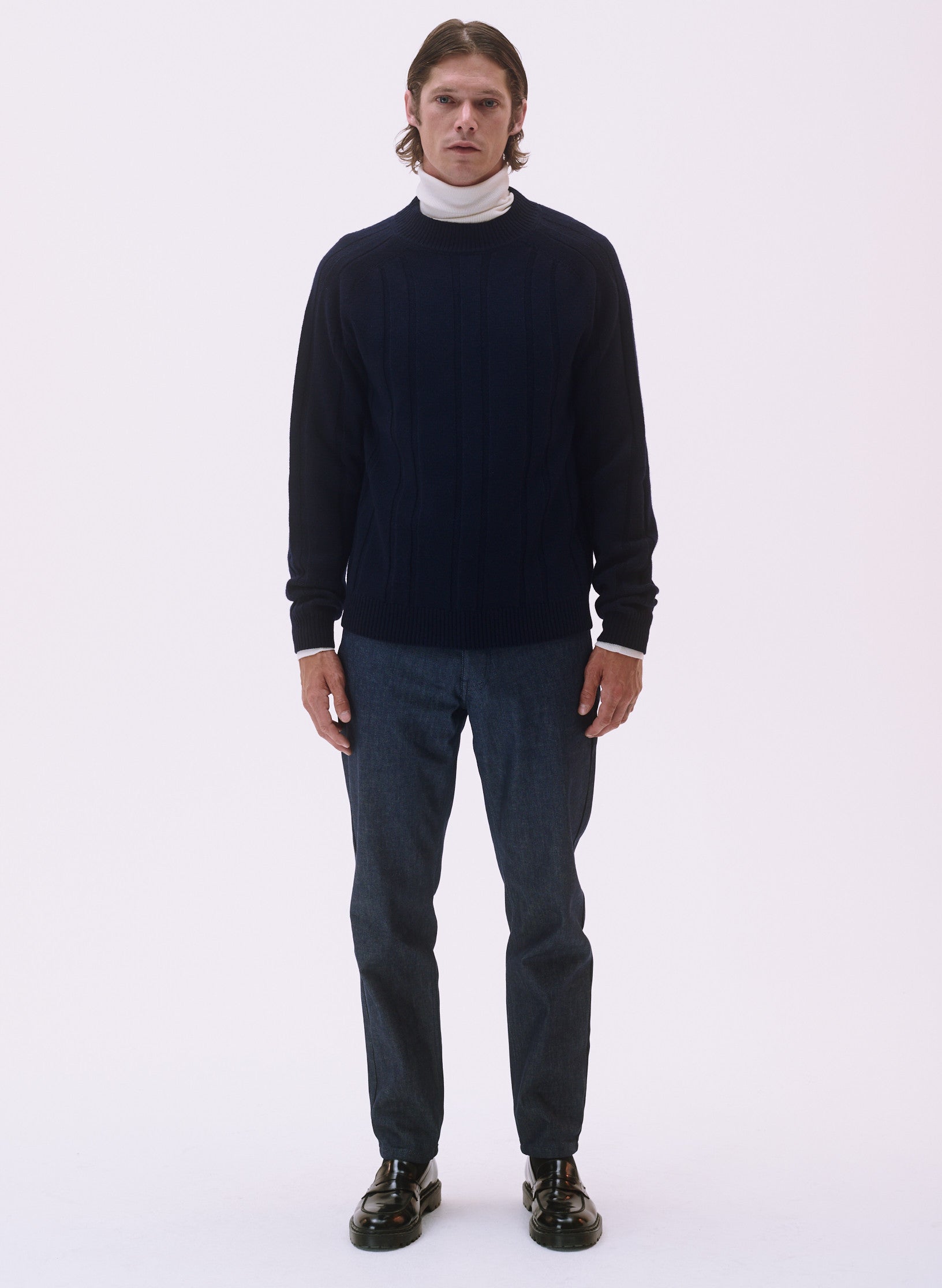 pull col montant homme femme unisexe