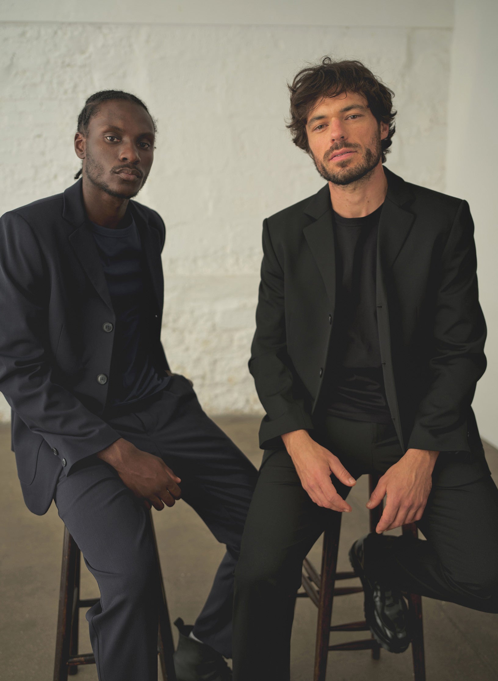 veste costume infroissable bleu homme