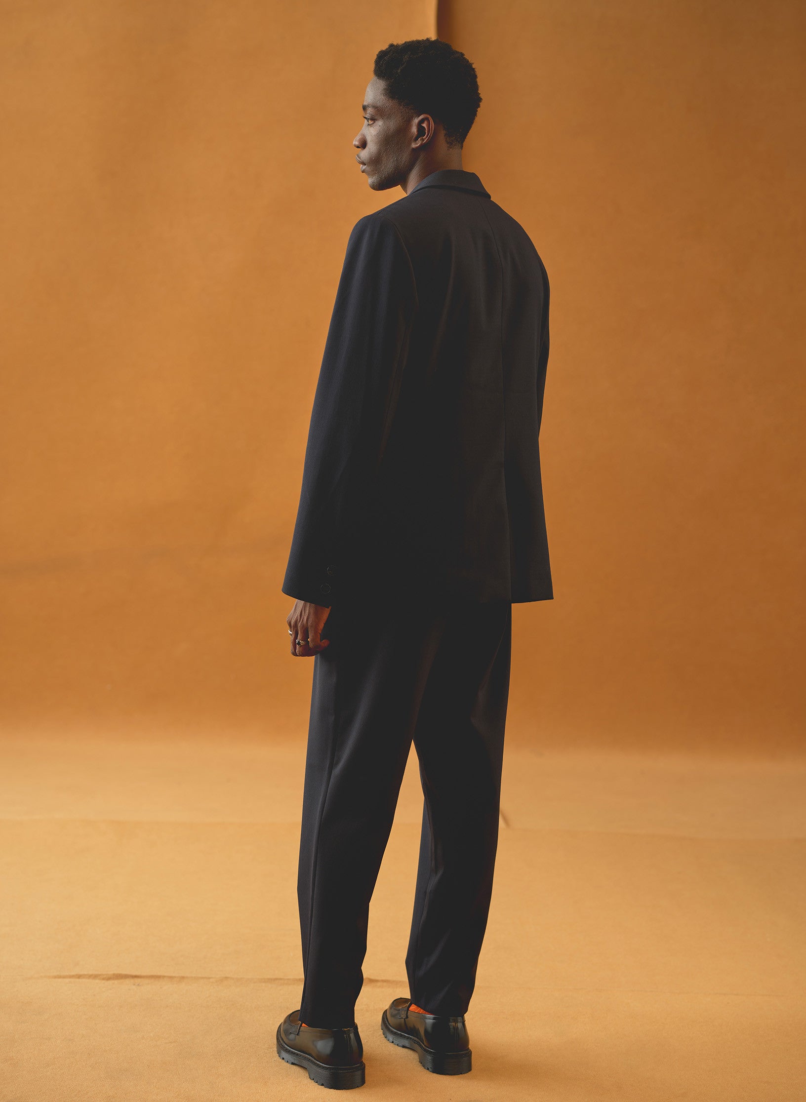 veste costume infroissable bleu homme