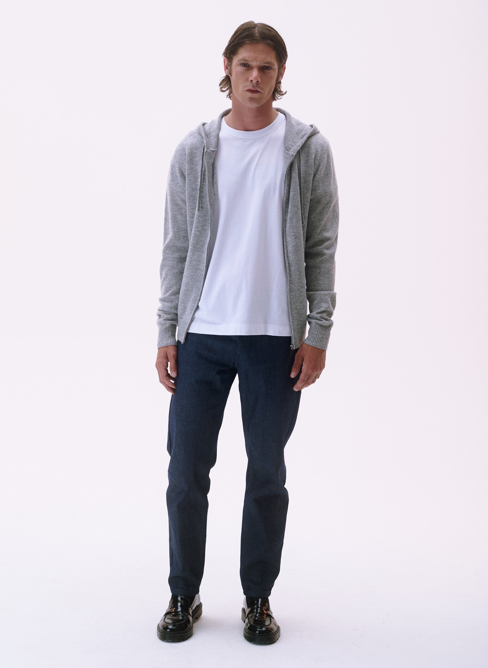 jean elio loose droit brut homme femme unisexe