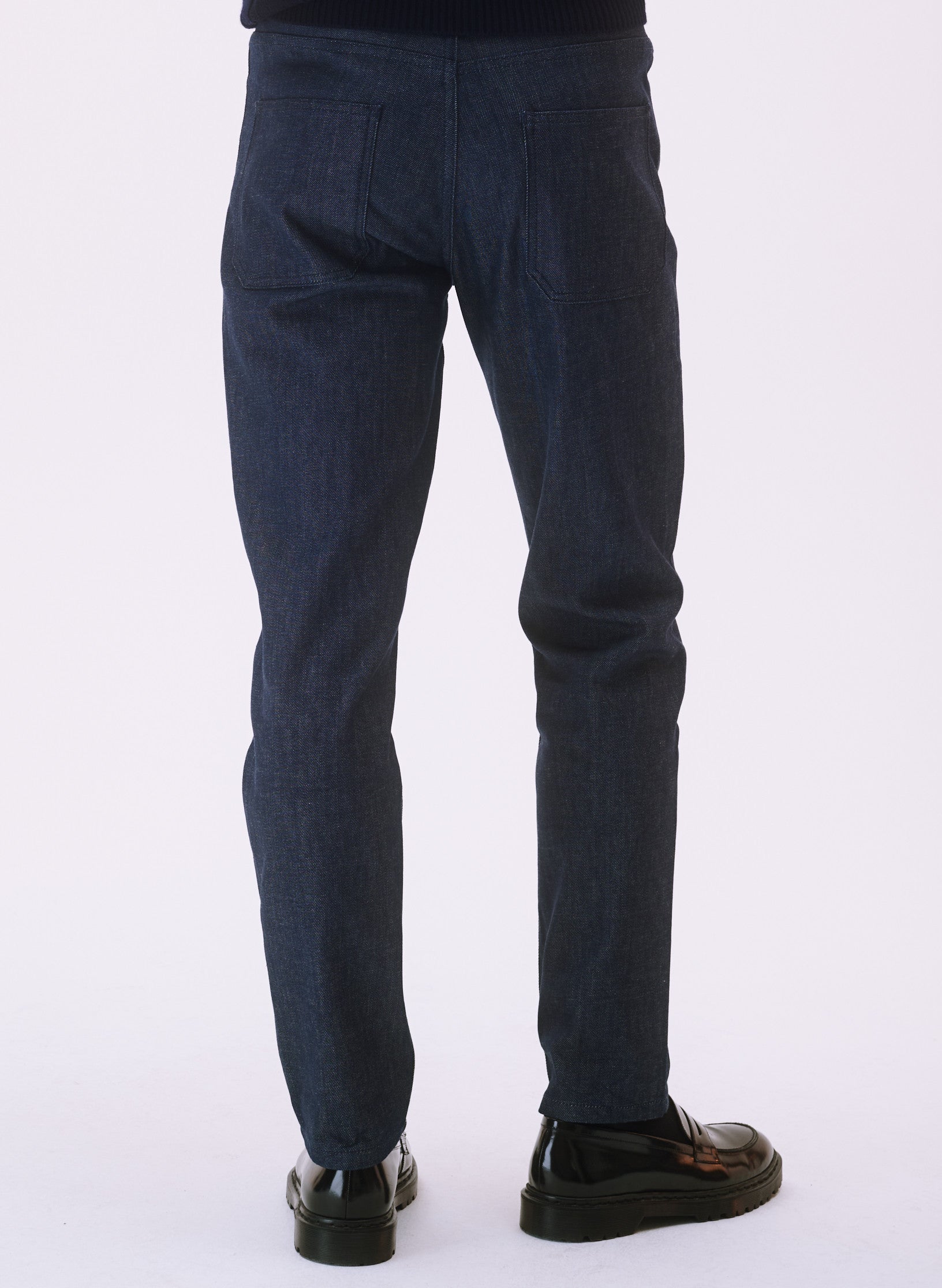 jean elio loose droit brut homme femme unisexe