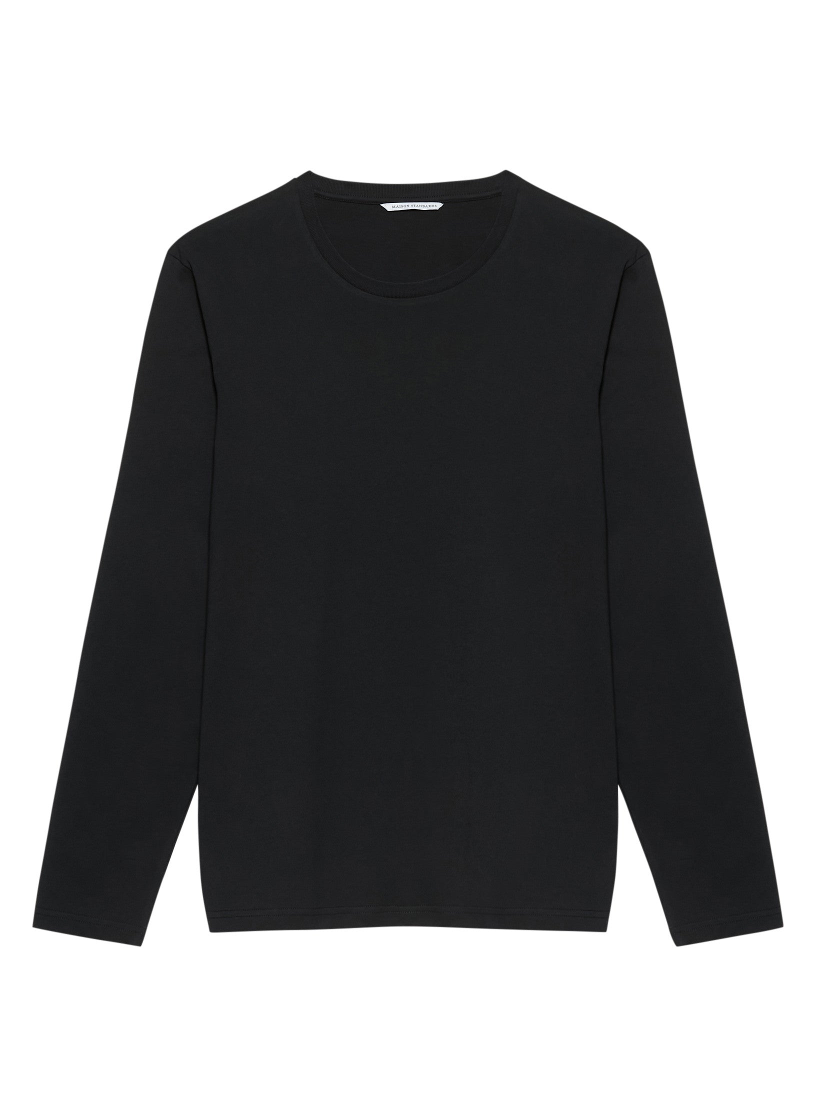 tee shirt coton organique mc noir homme femme unisexe