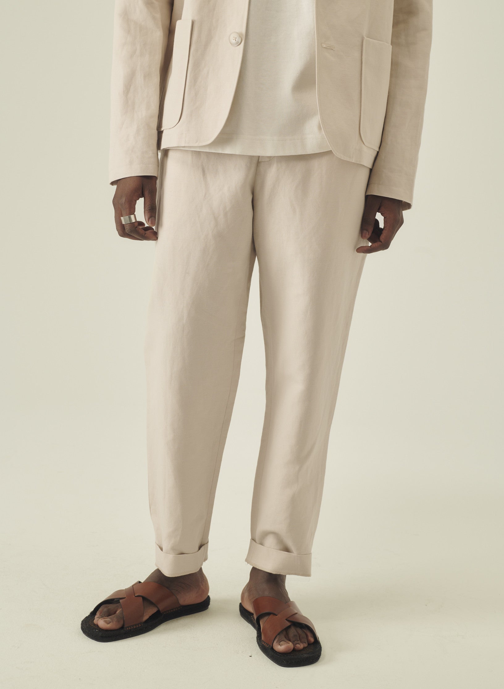 Pantalon Loose Coton / Lin