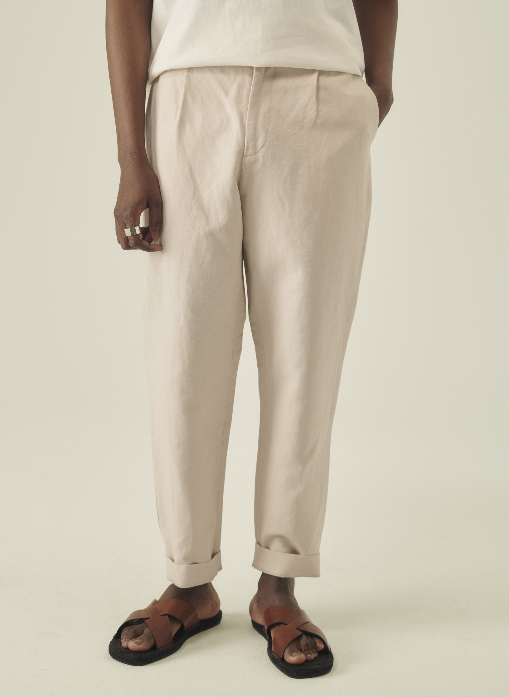 Pantalon Loose Coton / Lin