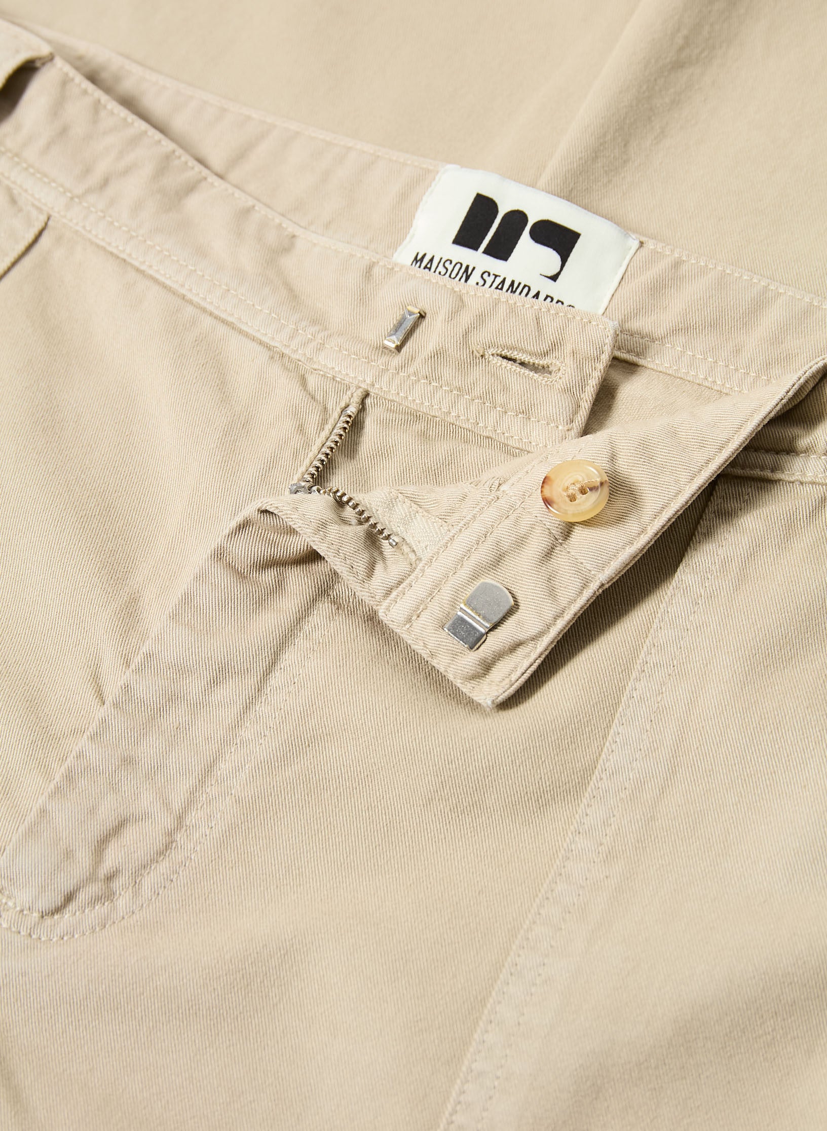 cargo pantalon loose beige homme femme unisexe