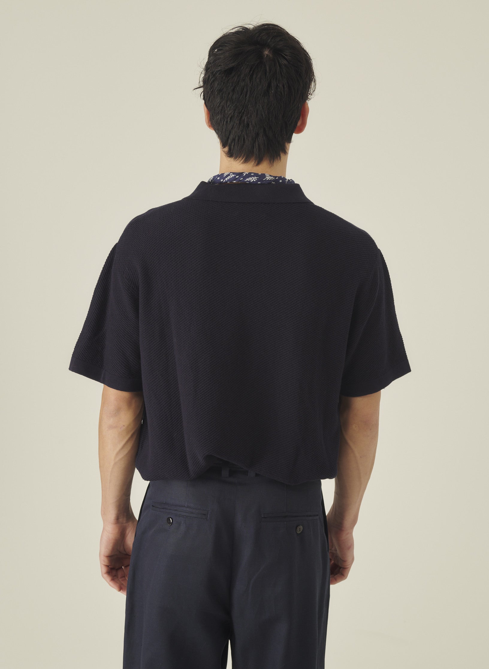 polo coton manche courte bleu homme femme unisexe