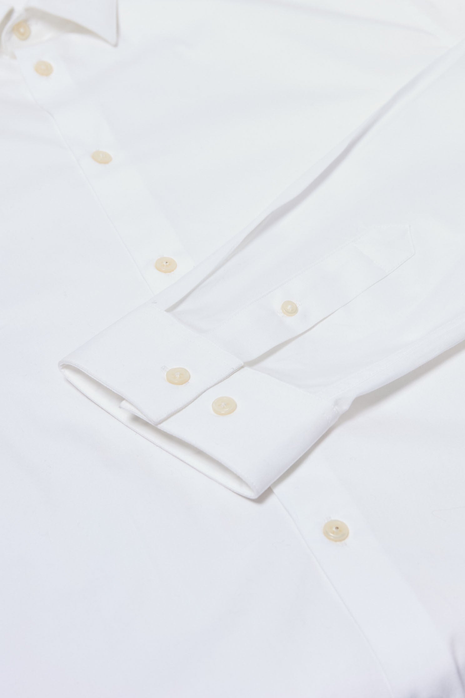 chemise loose unie femme homme coton blanche