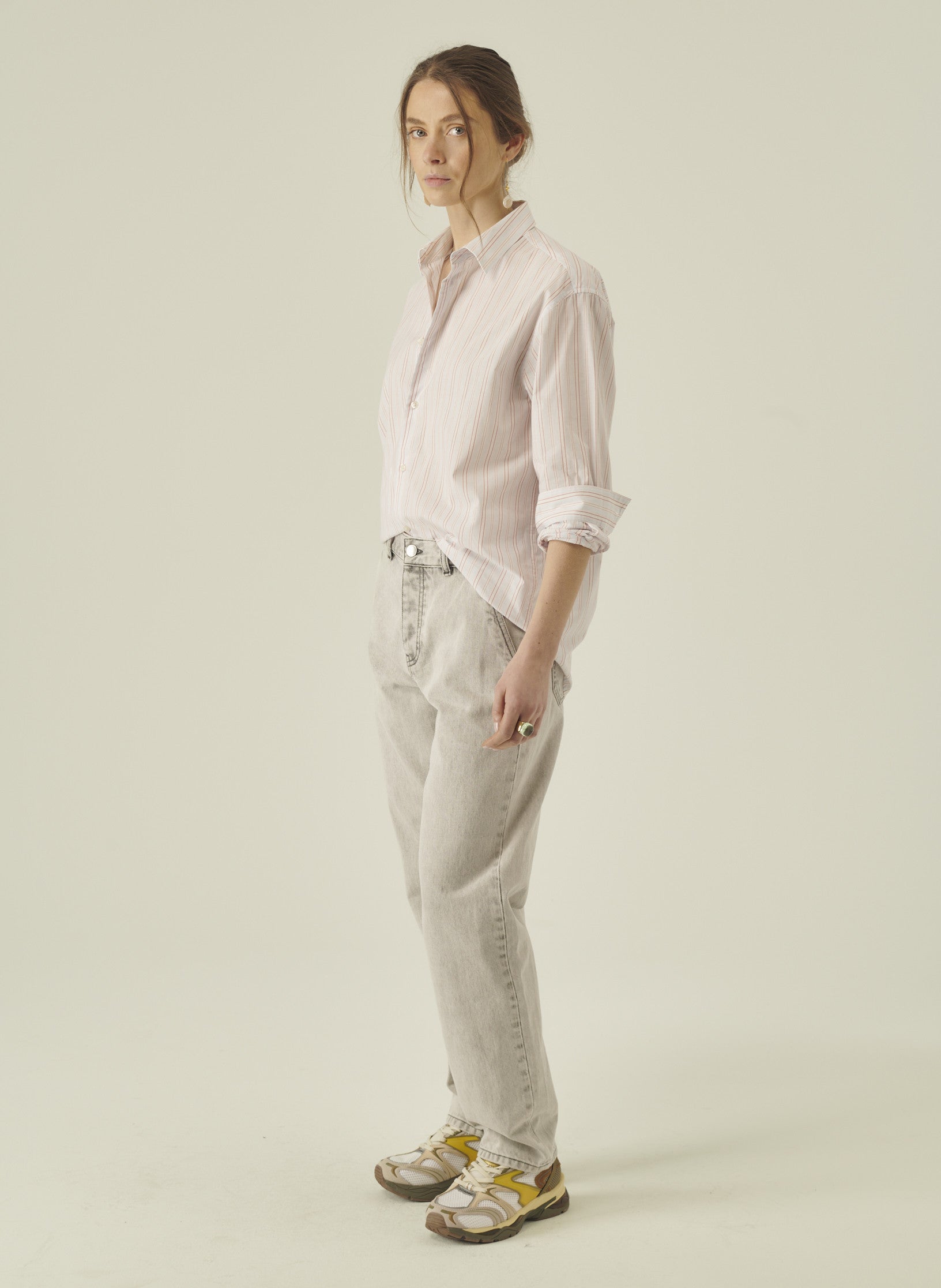 jean cadix relaxed denim gris homme femme unisexe