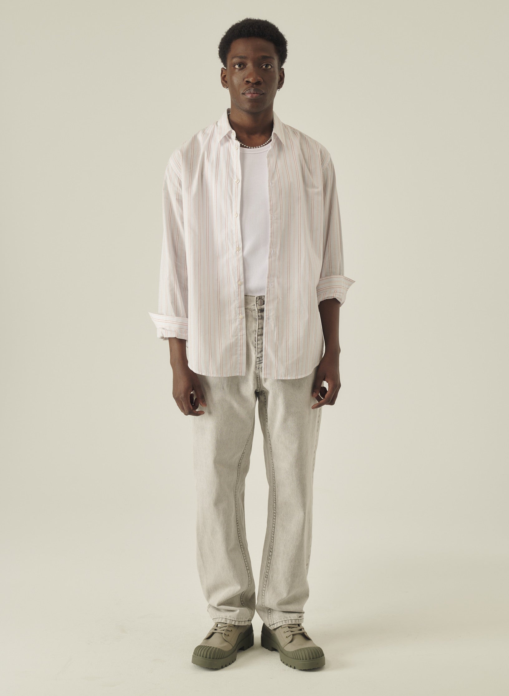 jean cadix relaxed denim gris homme femme unisexe