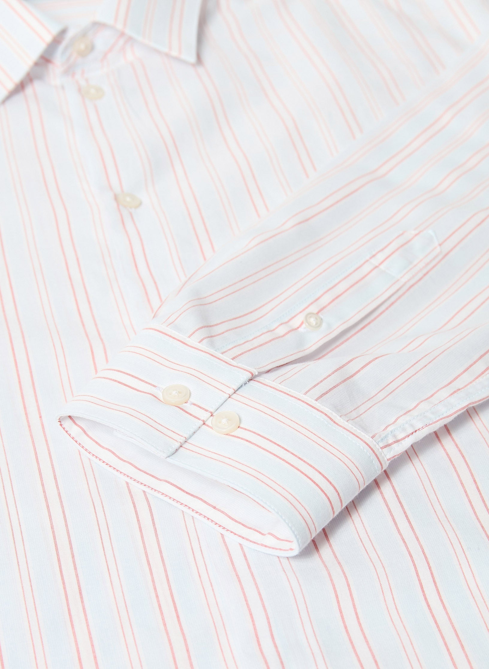 chemise loose multi rayures homme femme bleu rayee