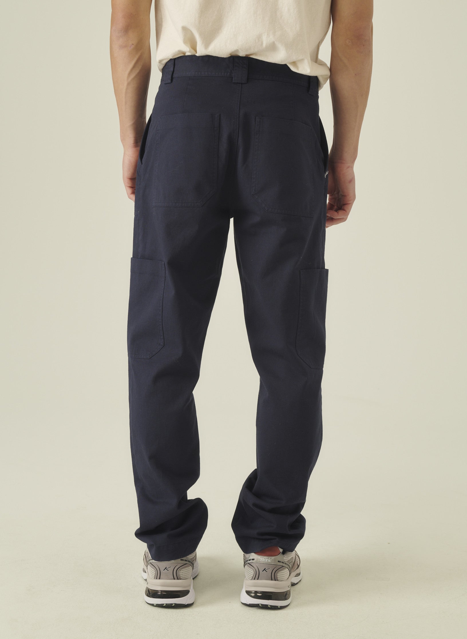 cargo pantalon loose bleu homme femme unisexe