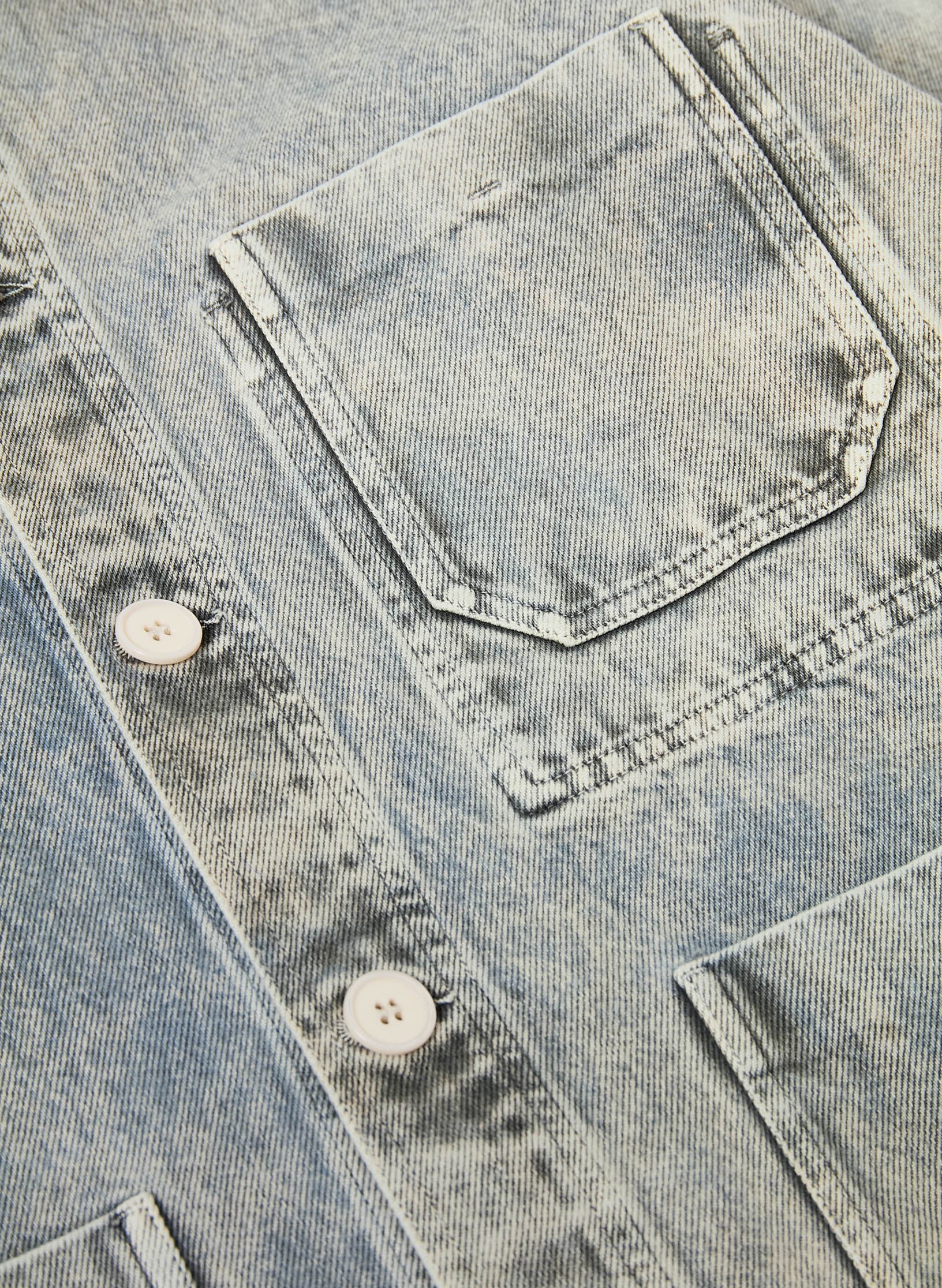 veste peintre denim belave homme femme unisexe