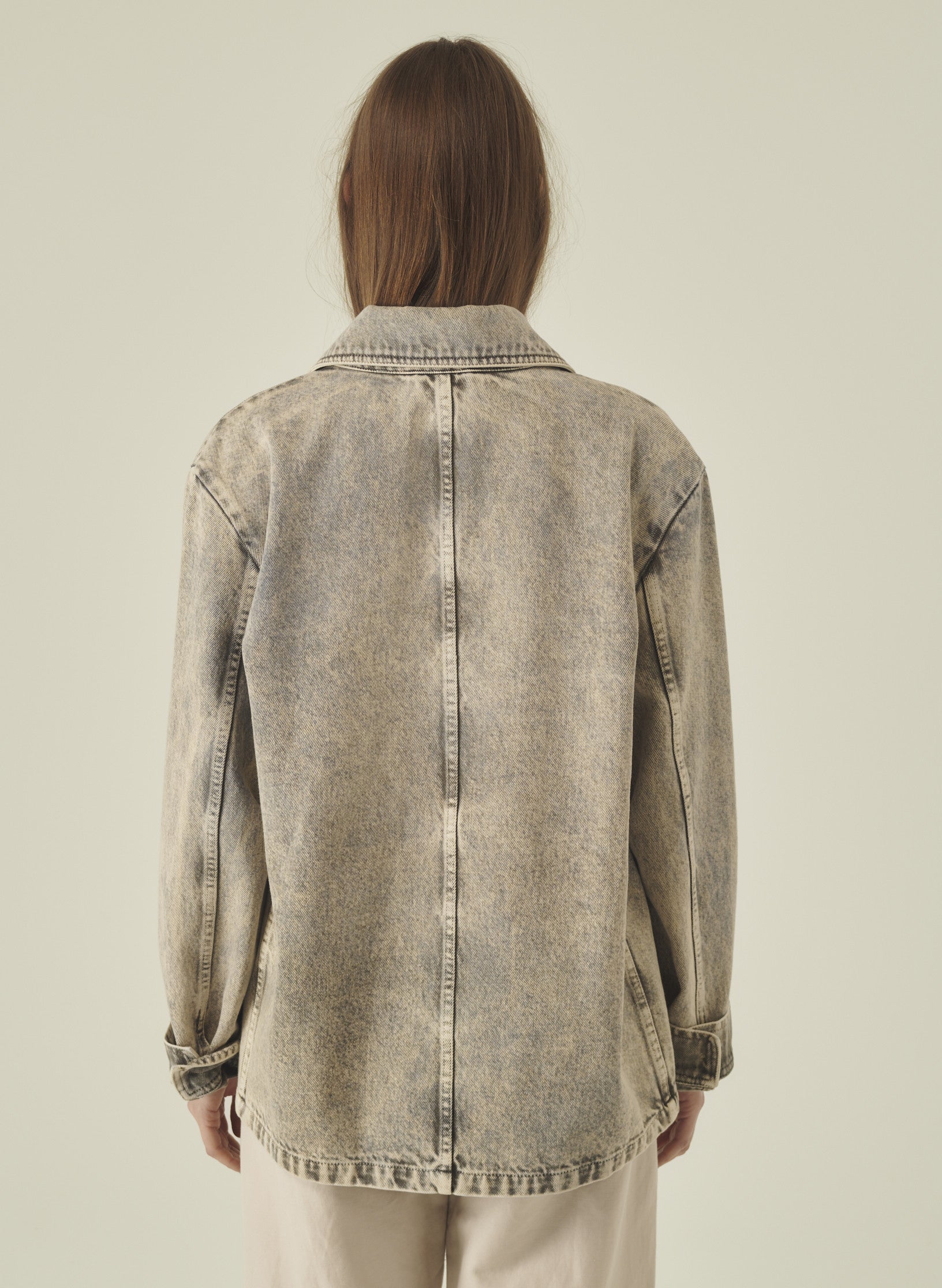 veste peintre denim belave homme femme unisexe