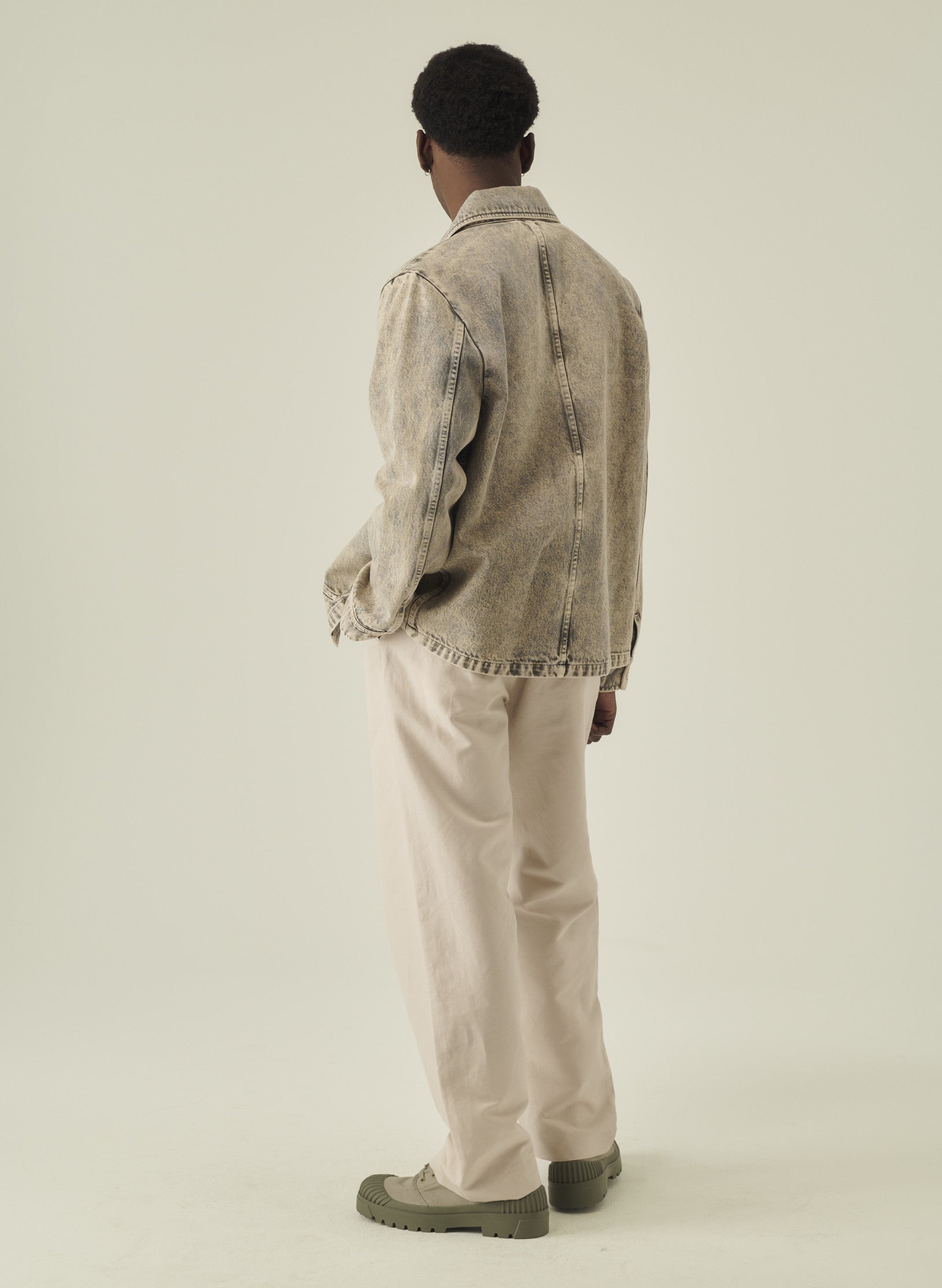 veste peintre denim belave homme femme unisexe