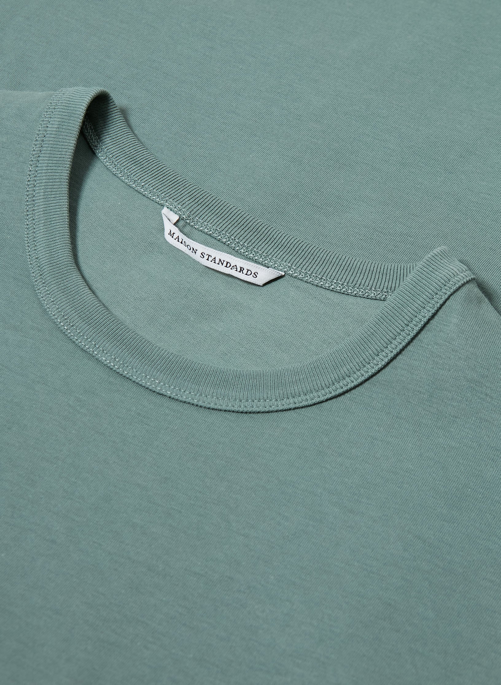 tee shirt coton organique mc vert homme femme unisexe