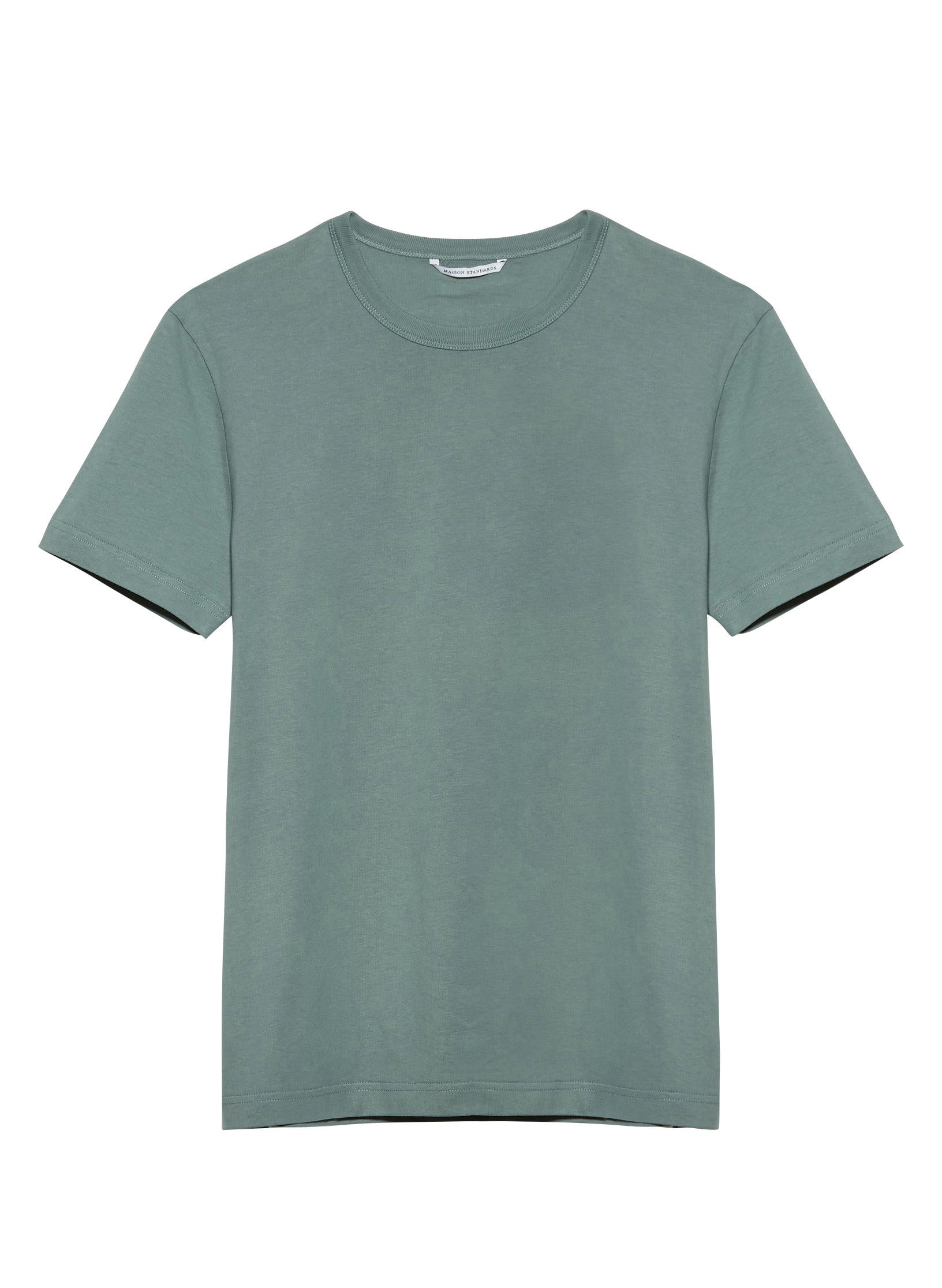 tee shirt coton organique mc vert homme femme unisexe