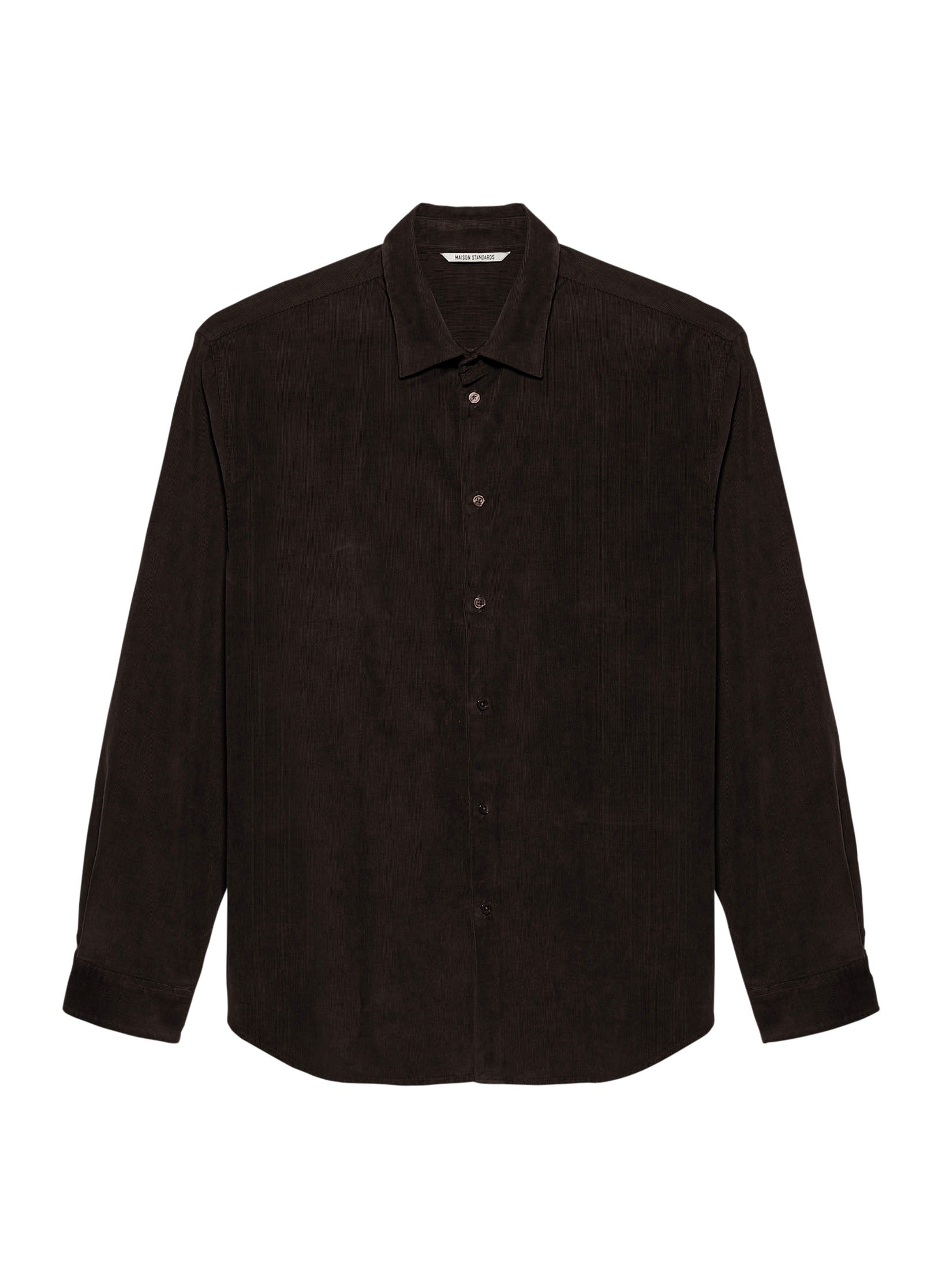 chemise loose velours 1