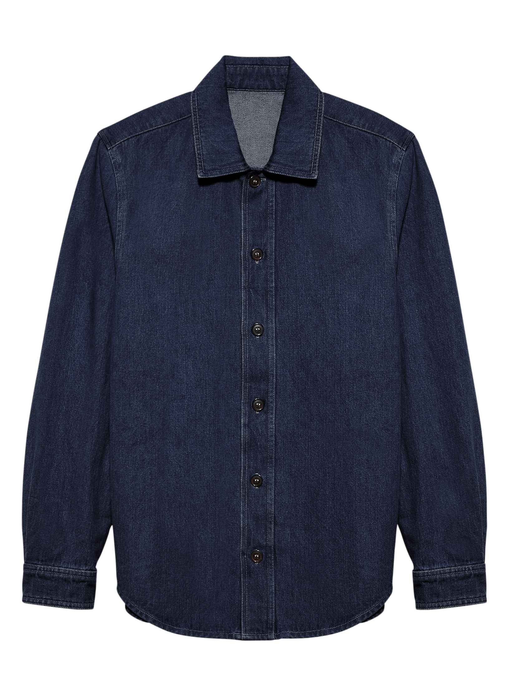 surchemise en denim brut homme femme unisexe oekotex