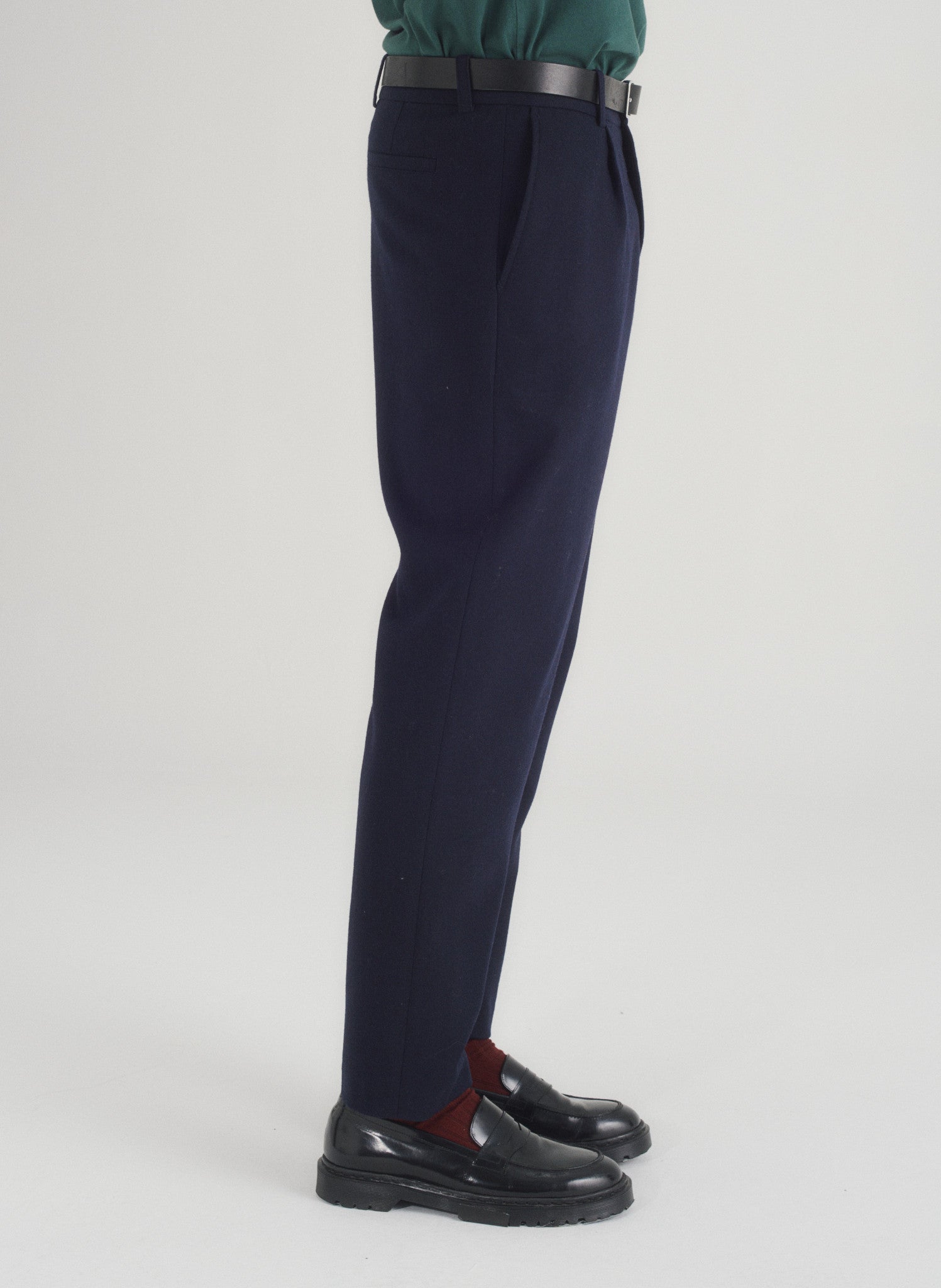 pantalon loose flanelle 1