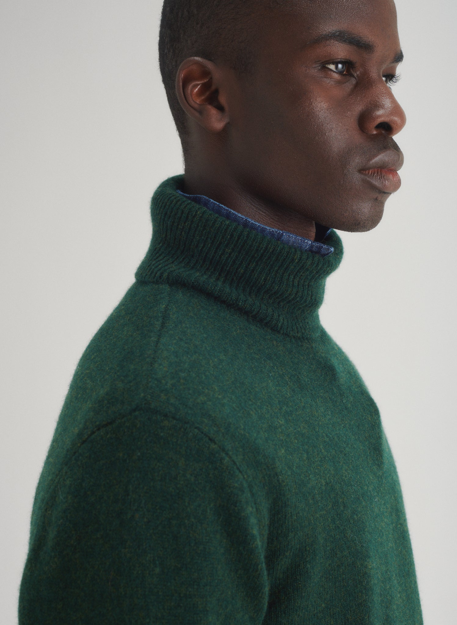 pull col roule 100 laine 3