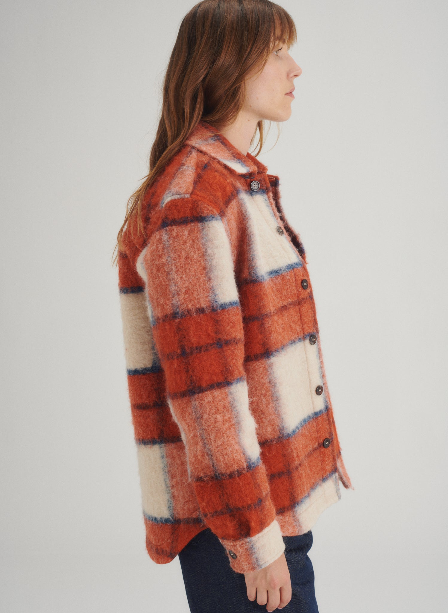 surchemise laine carreaux