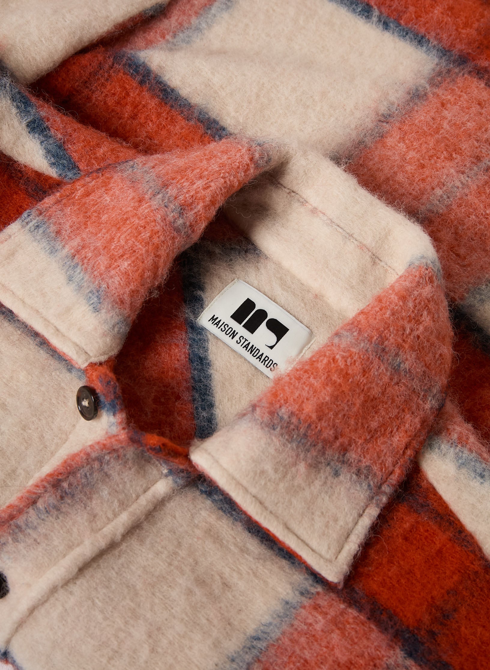 surchemise laine carreaux