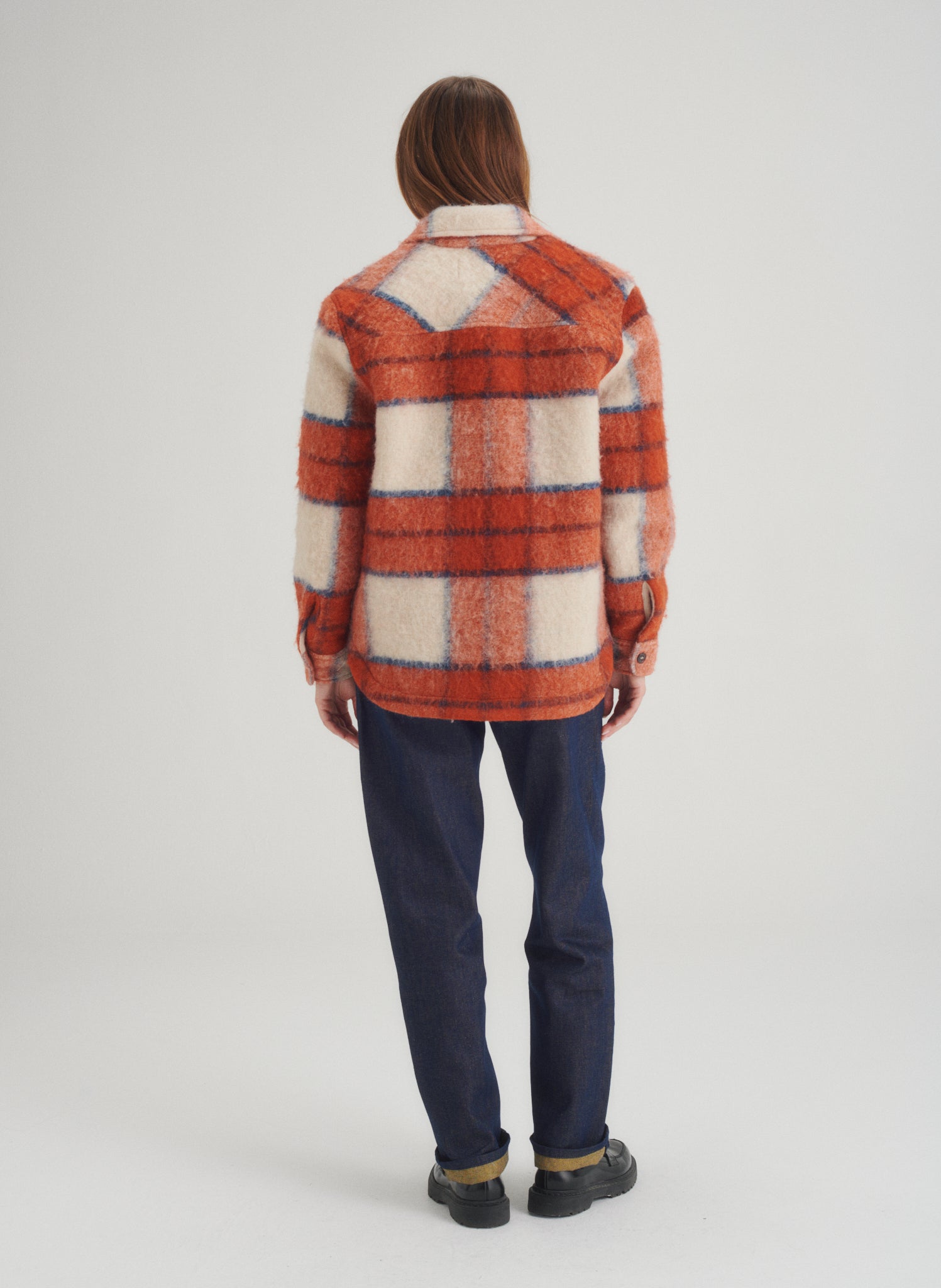 surchemise laine carreaux