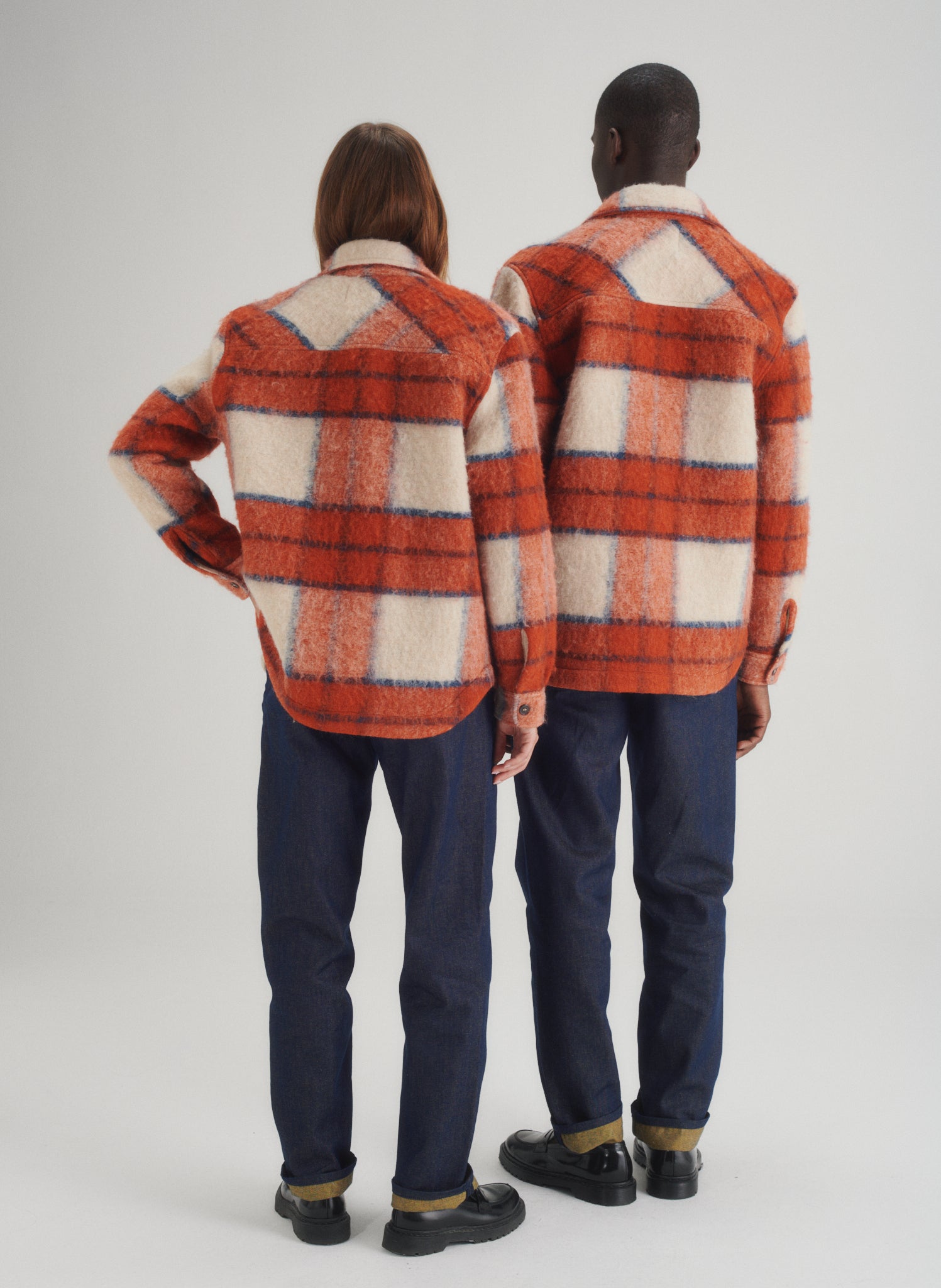 surchemise laine carreaux