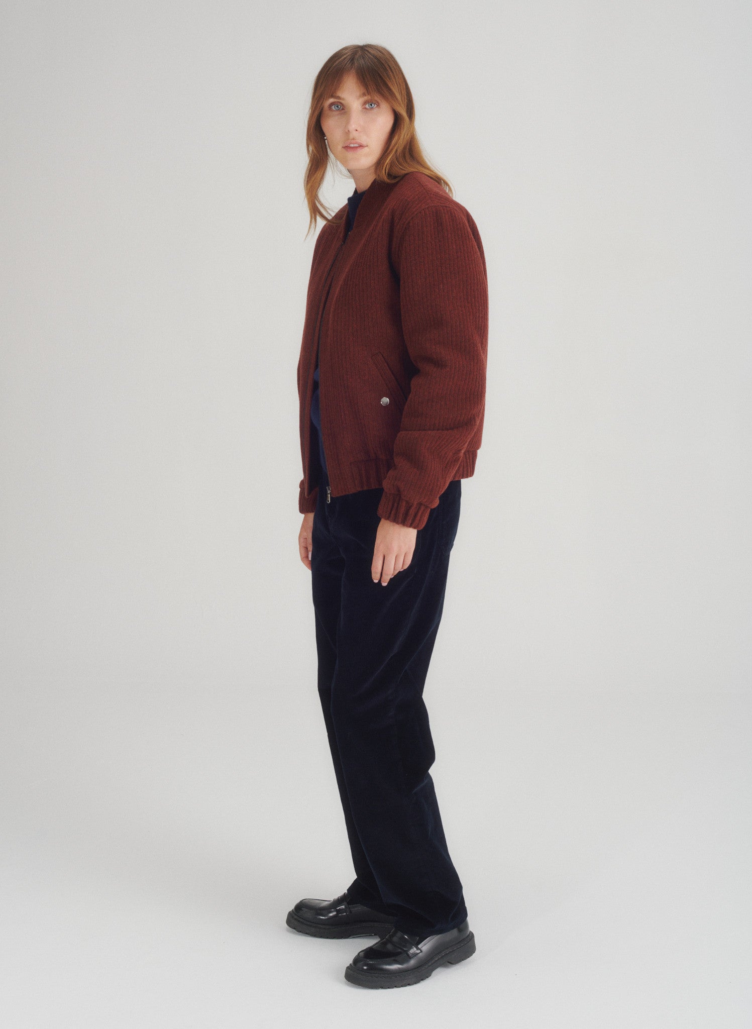 Pantalon Loose Velours